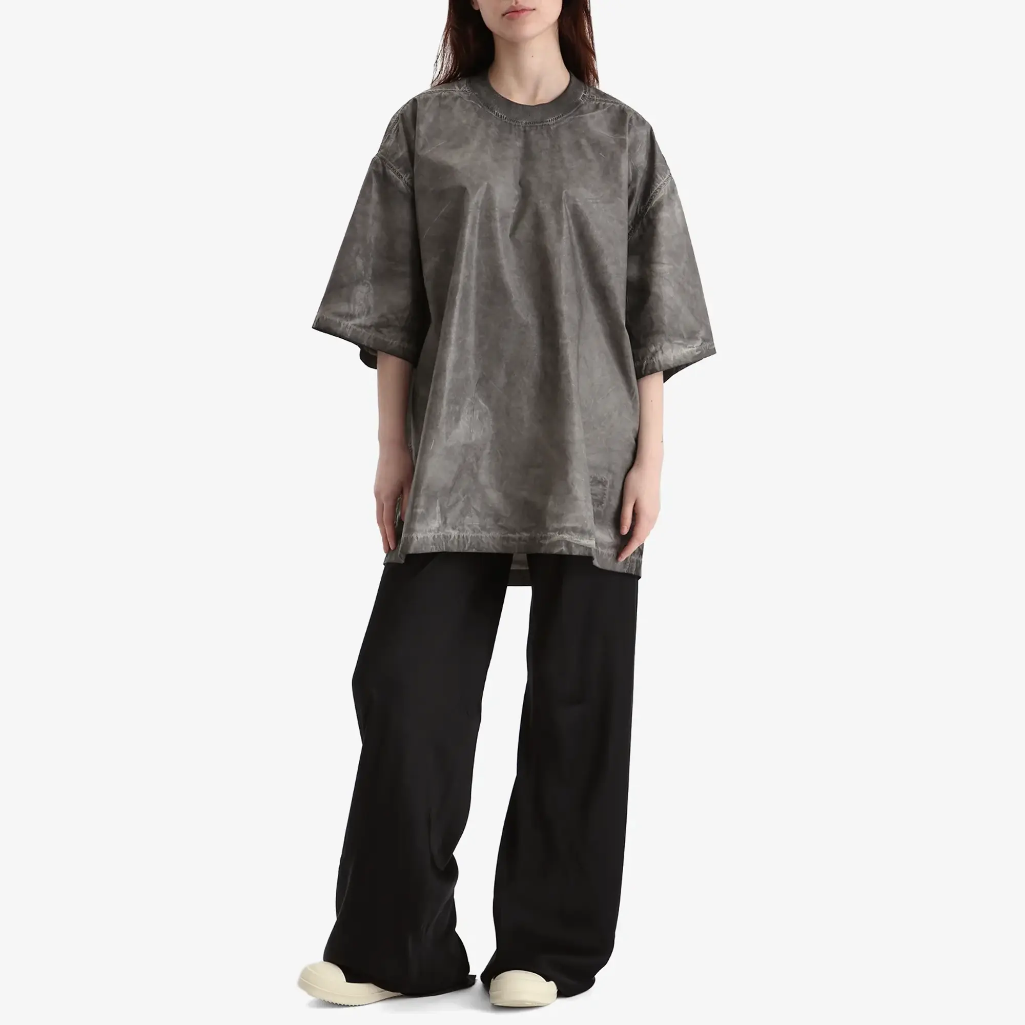 Rick Owens DRKSHDW Women's Tommy T-Shirt Darkdust