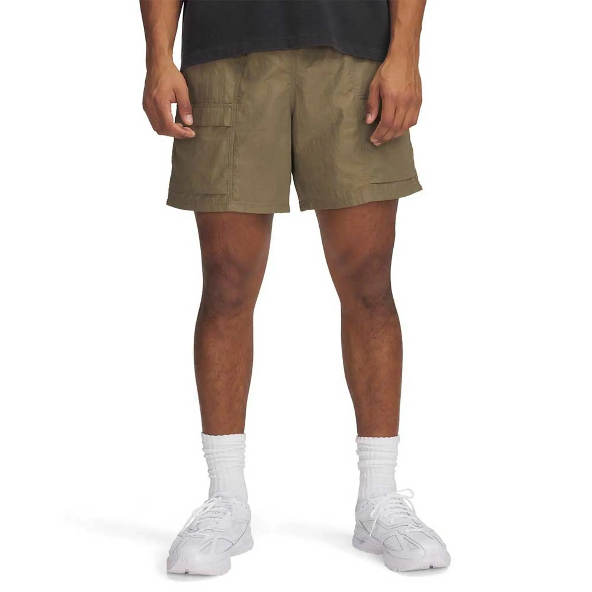 Men's  Under Armour  Icon Volley Cargo Shorts Bayou / Fire / White M