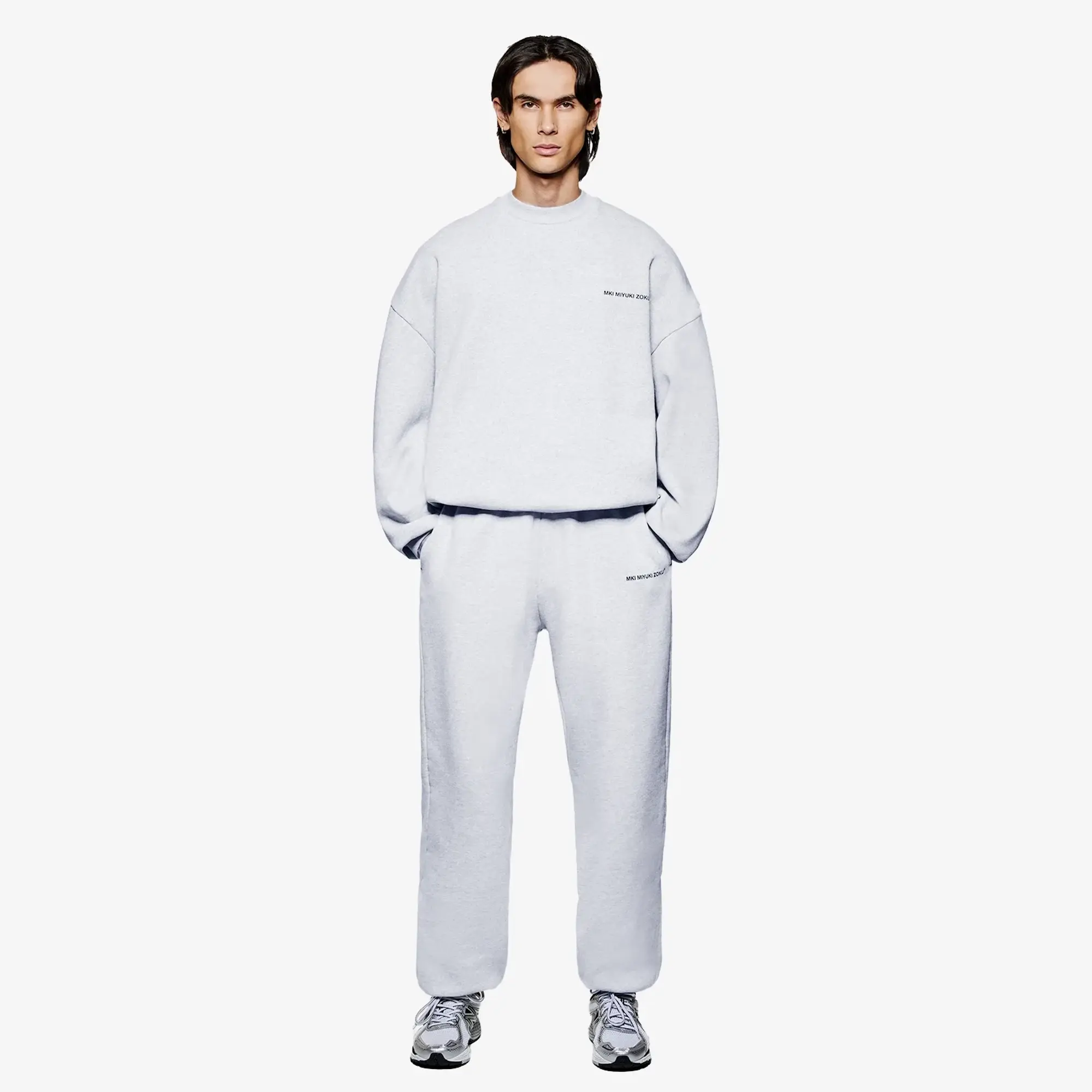 MKI Men's Uniform Crew Sweatshirt Grey