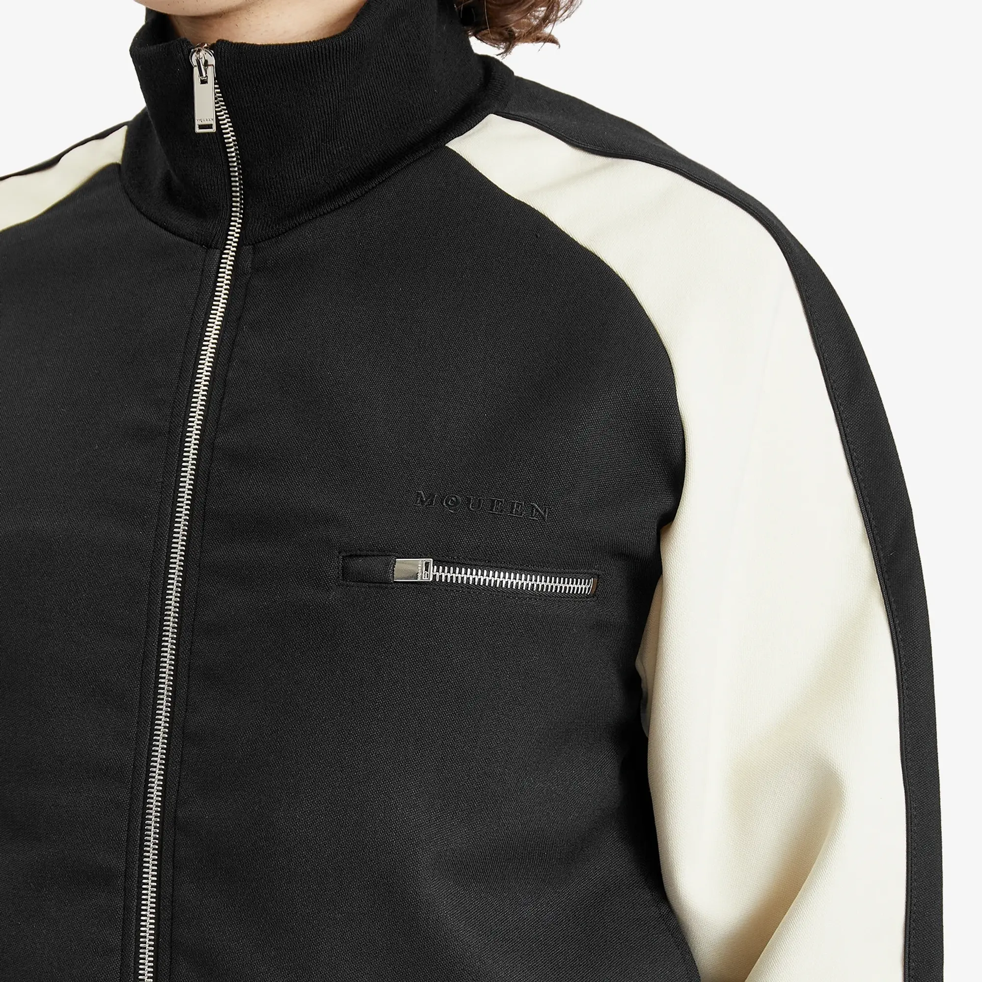 Alexander McQueen Men's Vintage Track Top Black