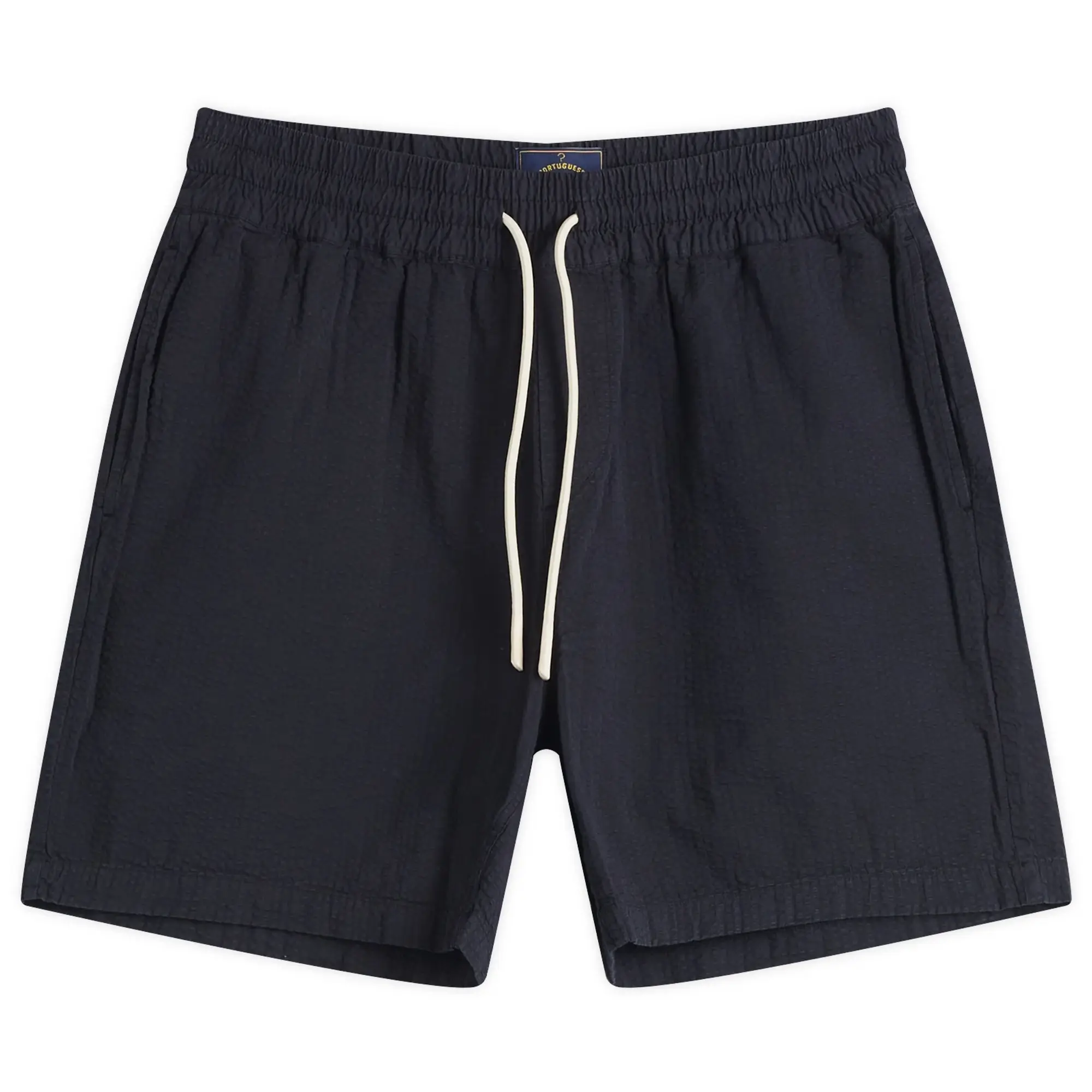 Portuguese Flannel Men's Atlantico Seersucker Shorts Navy