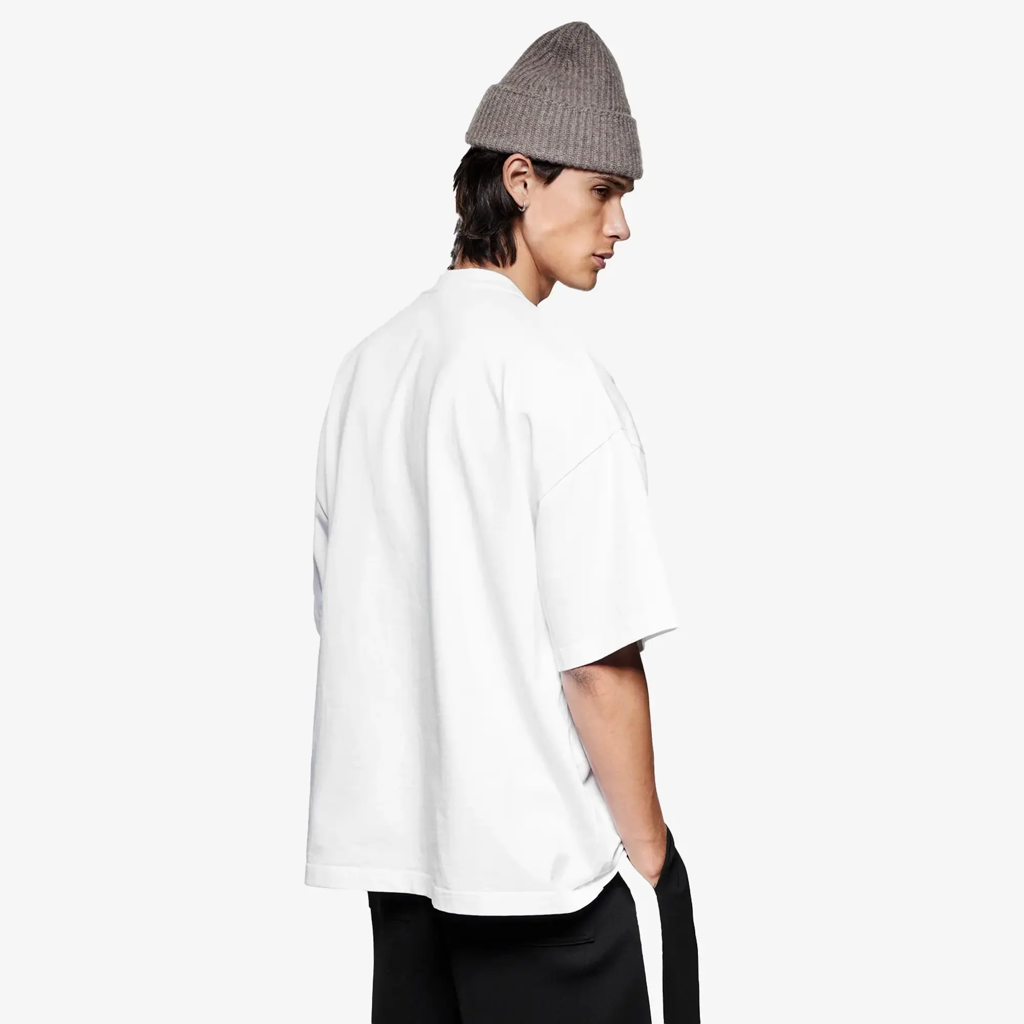 MKI Men's Linear T-Shirt White
