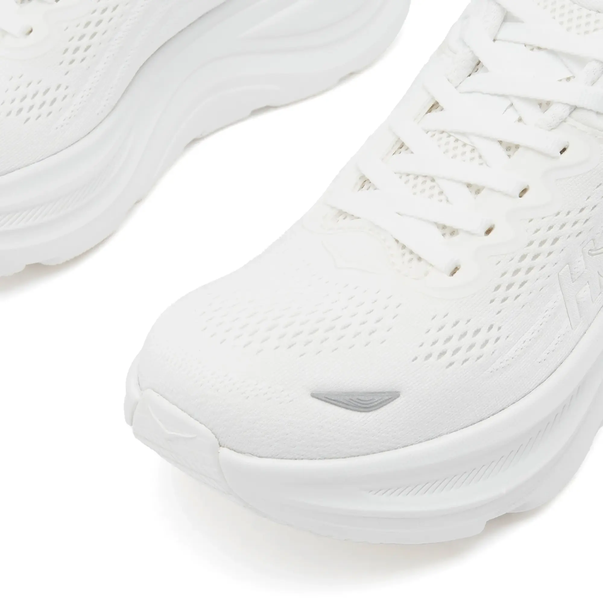 Hoka One One HOKA Women's Bondi 9 Road Running Shoes - White -  Size: UK 8
