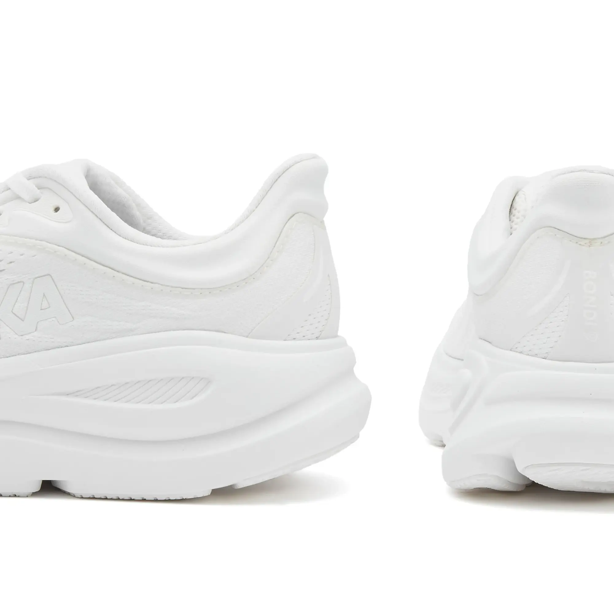 Hoka One One HOKA Women's Bondi 9 Road Running Shoes - White -  Size: UK 8