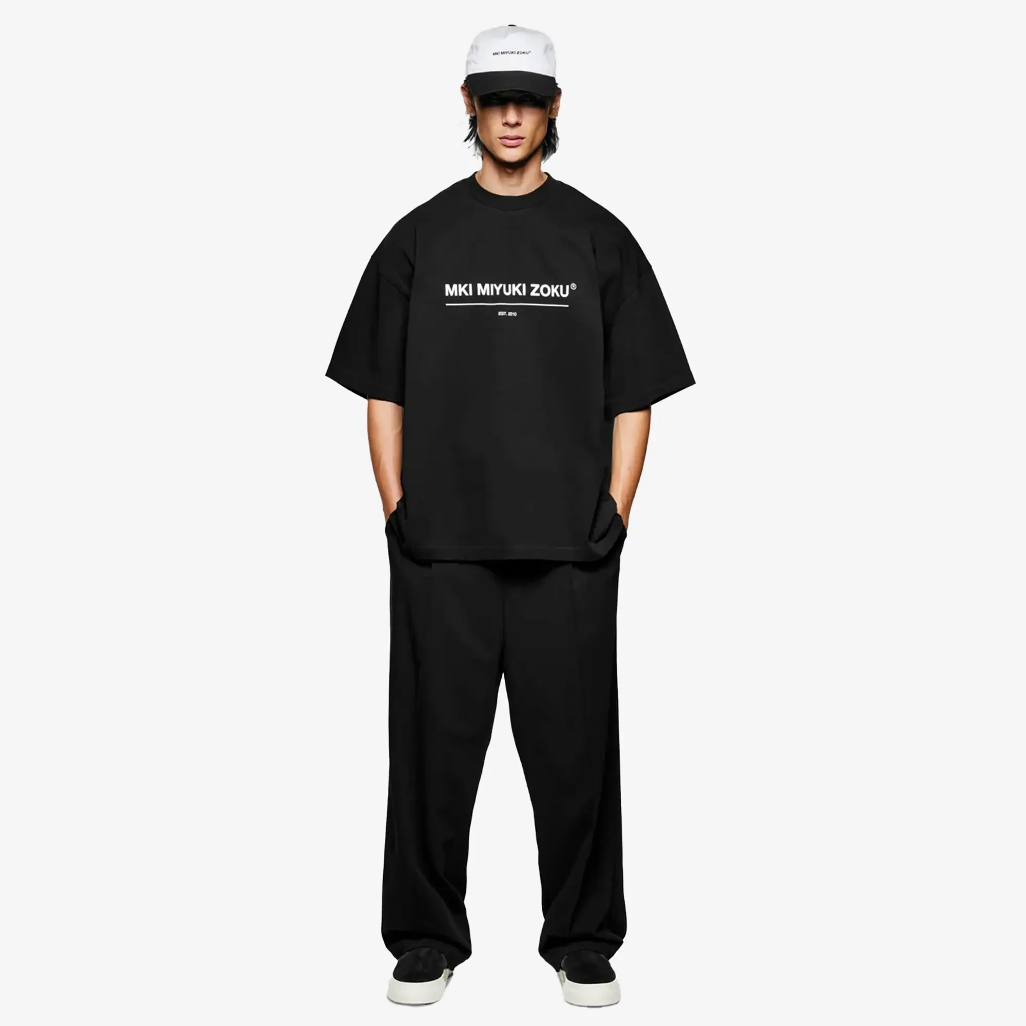 MKI Men's Linear T-Shirt Black