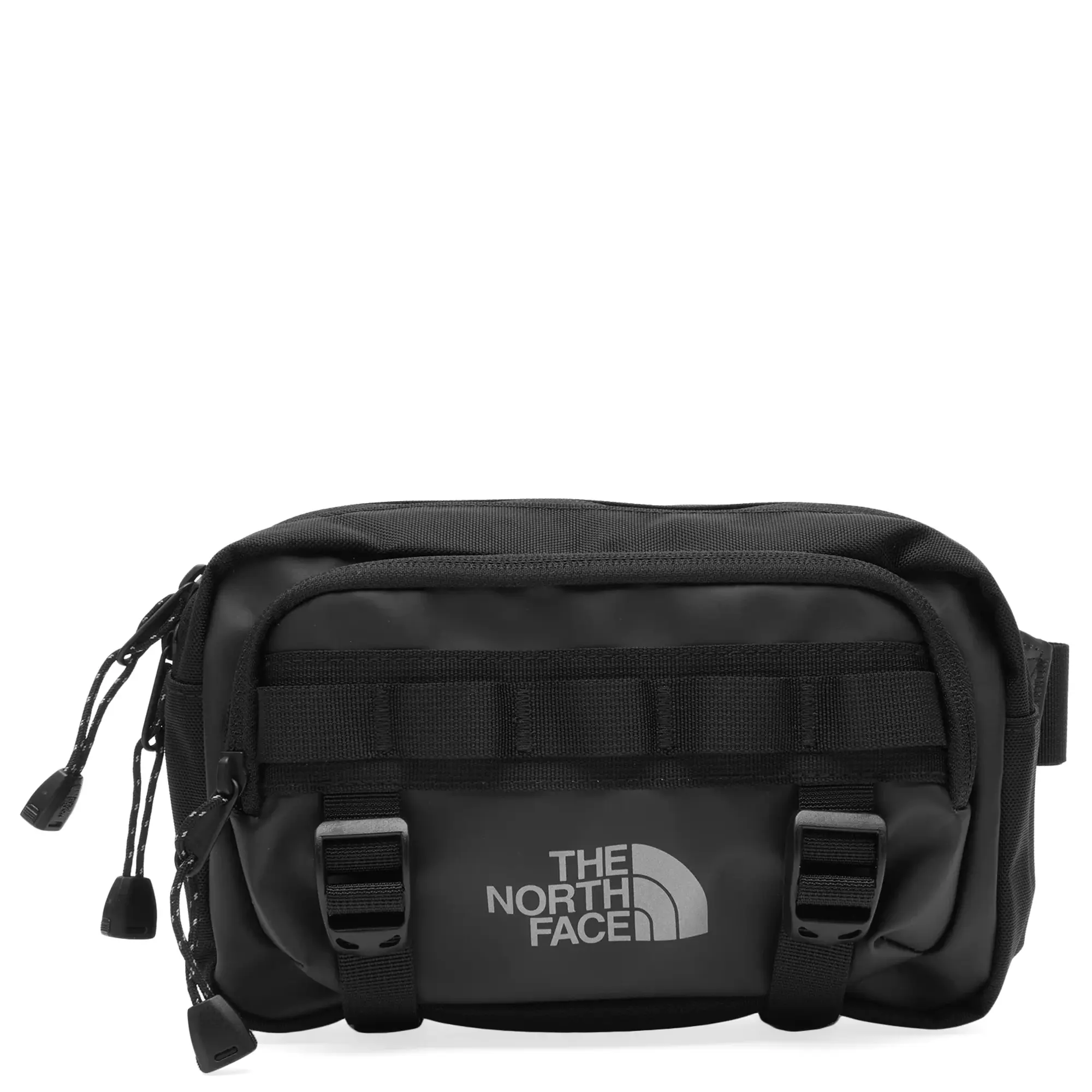 The North Face Base Camp Logo Bum Bag In Black