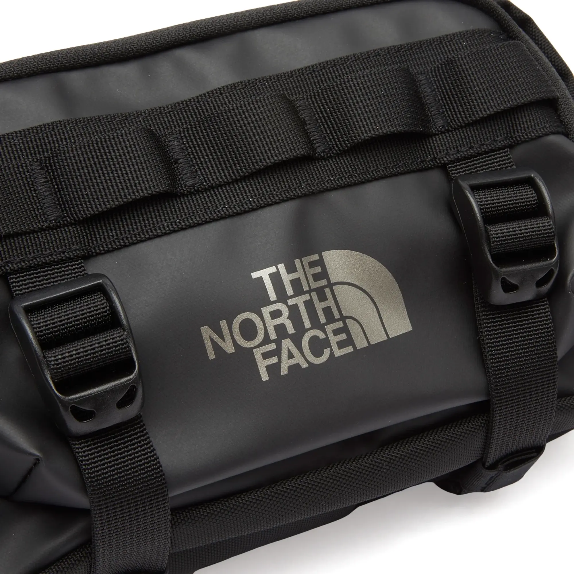 The North Face Base Camp Logo Bum Bag In Black