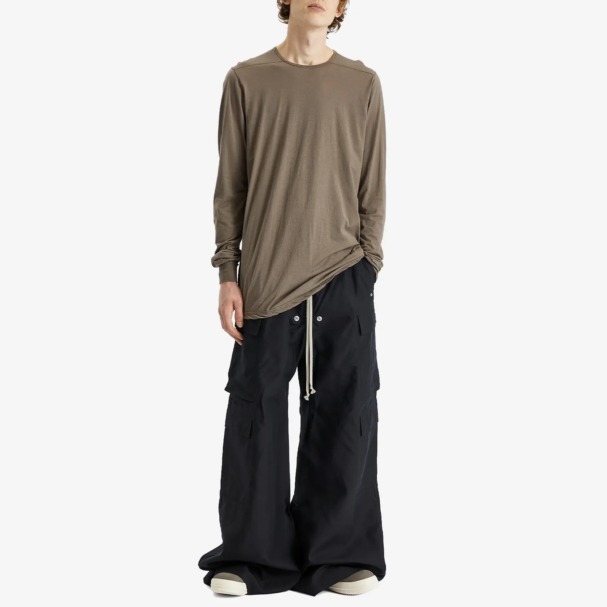 Rick Owens DRKSHDW Men's Level Long Sleeve T-Shirt Dust