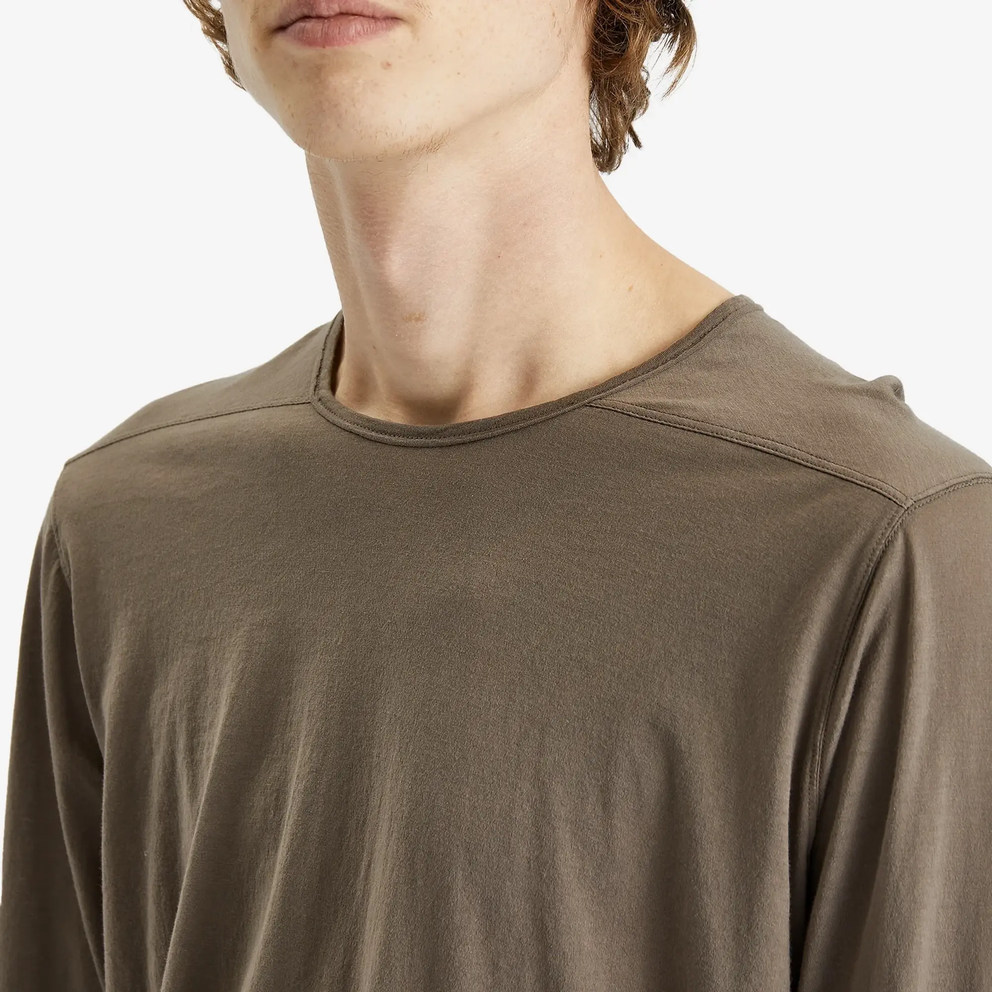 Rick Owens DRKSHDW Men's Level Long Sleeve T-Shirt Dust