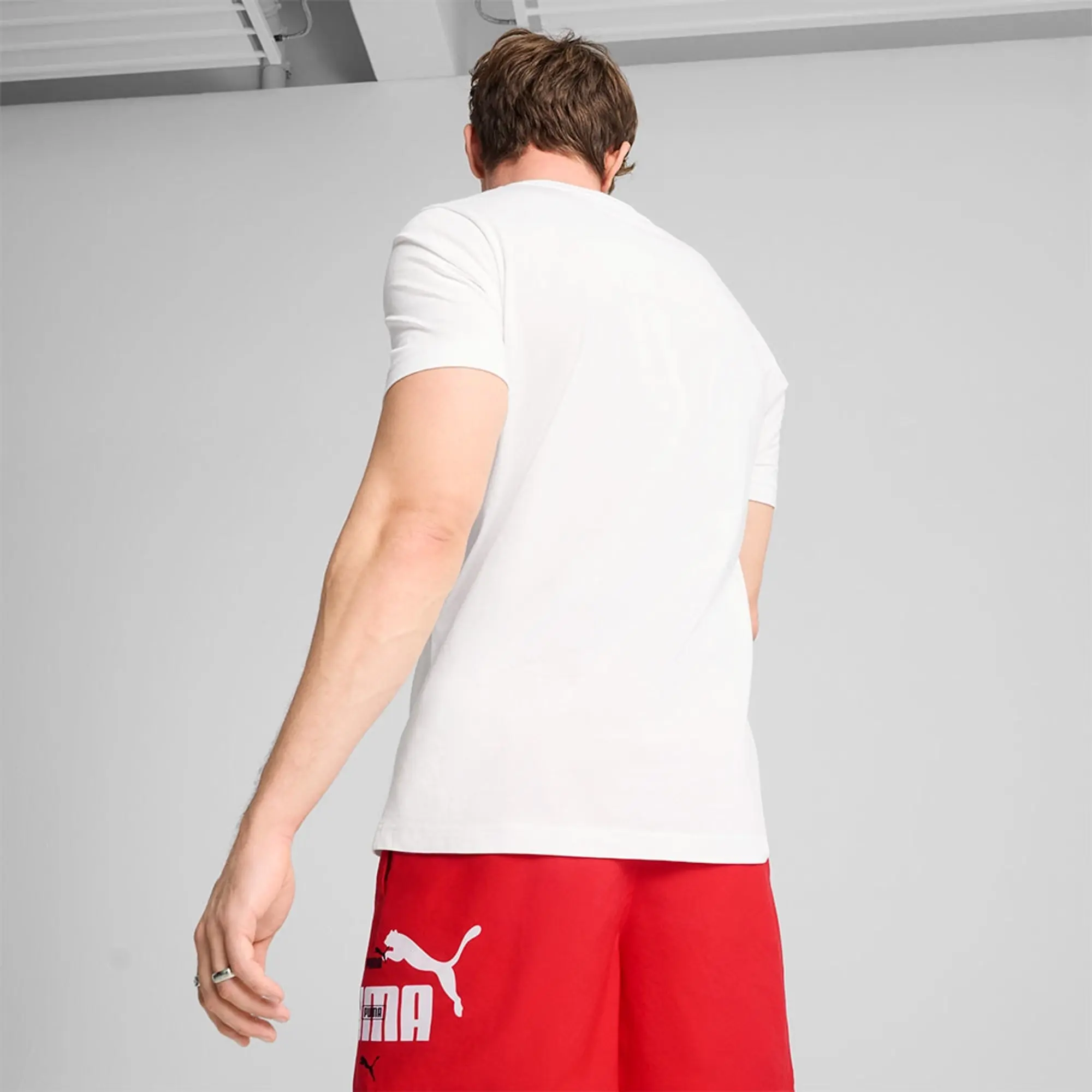 Puma Ess Logo Lab Summer Short Sleeve T-shirt