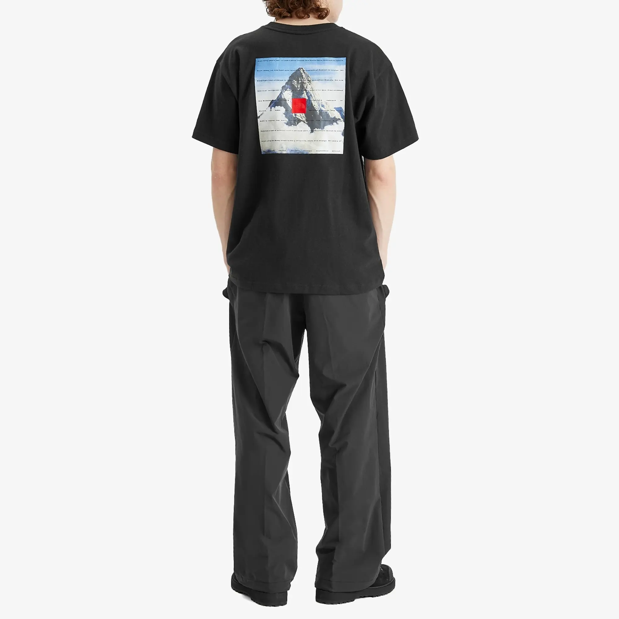 T-Shirt The North Face Shortsleeve 40Th Anniversary Mountain T-Shirt Tnf Black Xxl