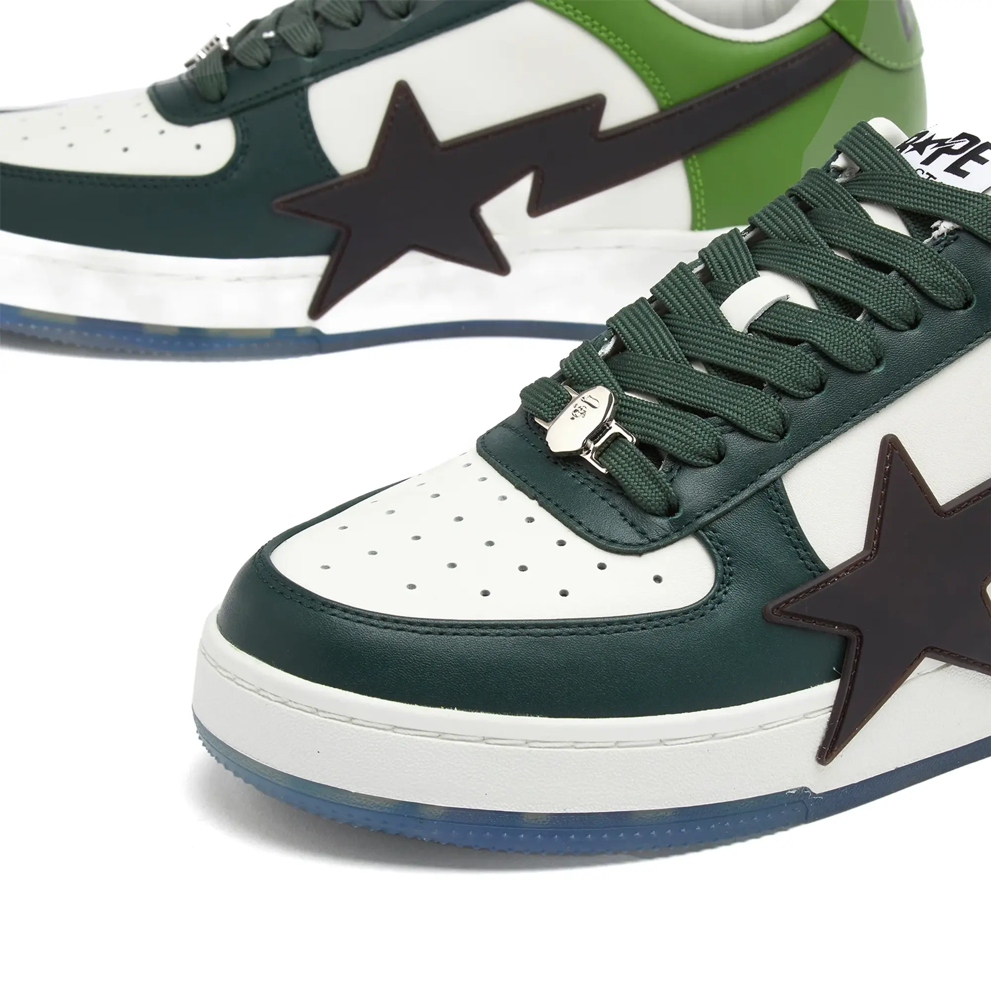 A Bathing Ape Men's Bape Sta OS Sneaker Green