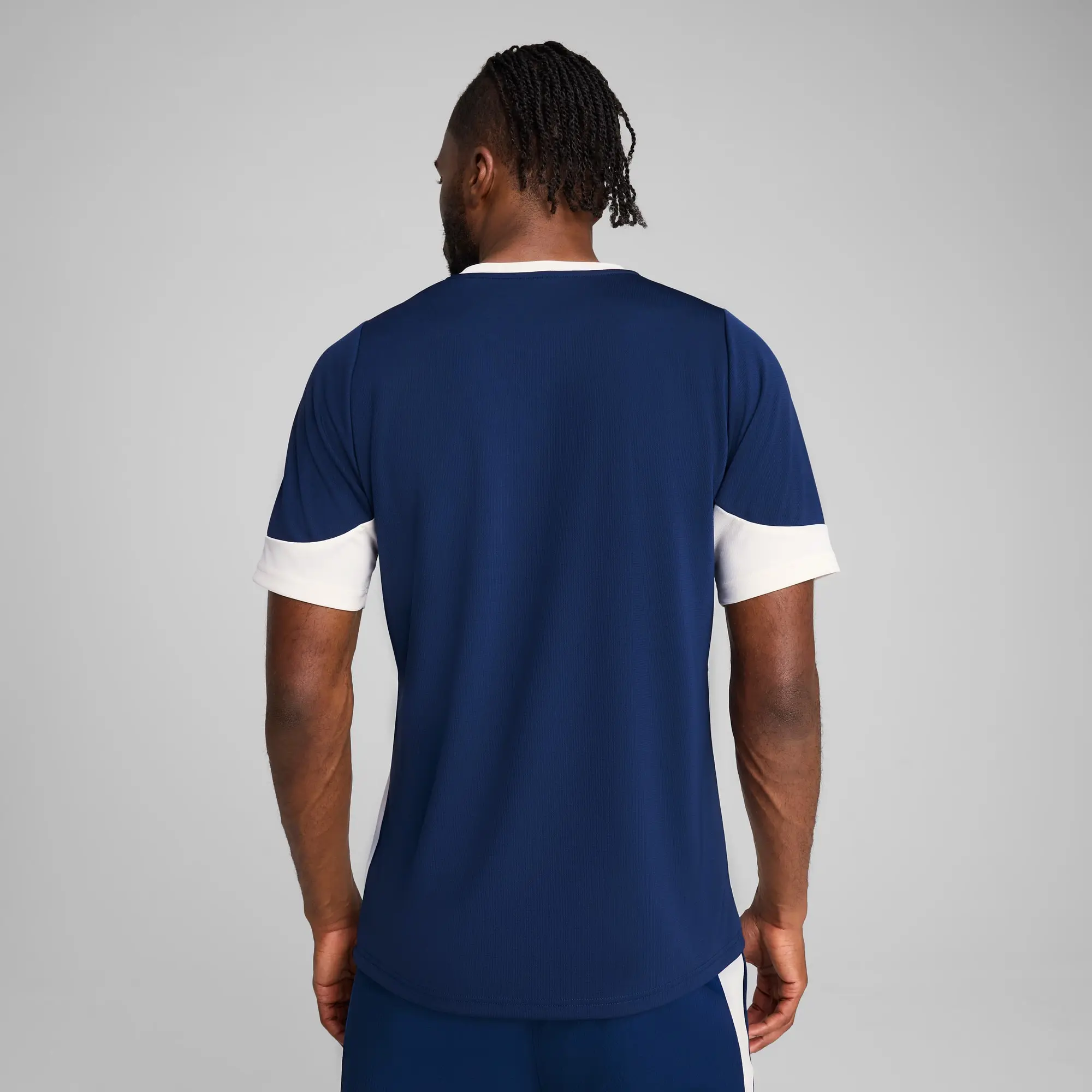 PUMA Portugal Training Jersey Men, Persian Blue/Sugared Almond