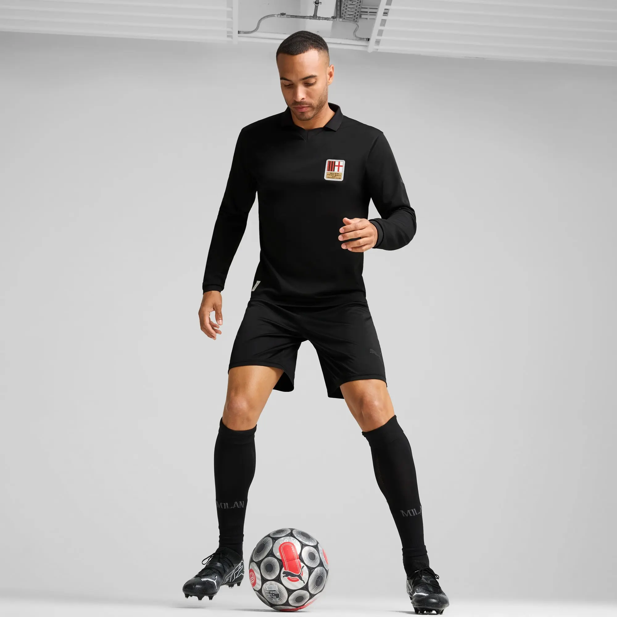 PUMA AC Milan 125Th Anniversary Authentic Jersey Men, Black