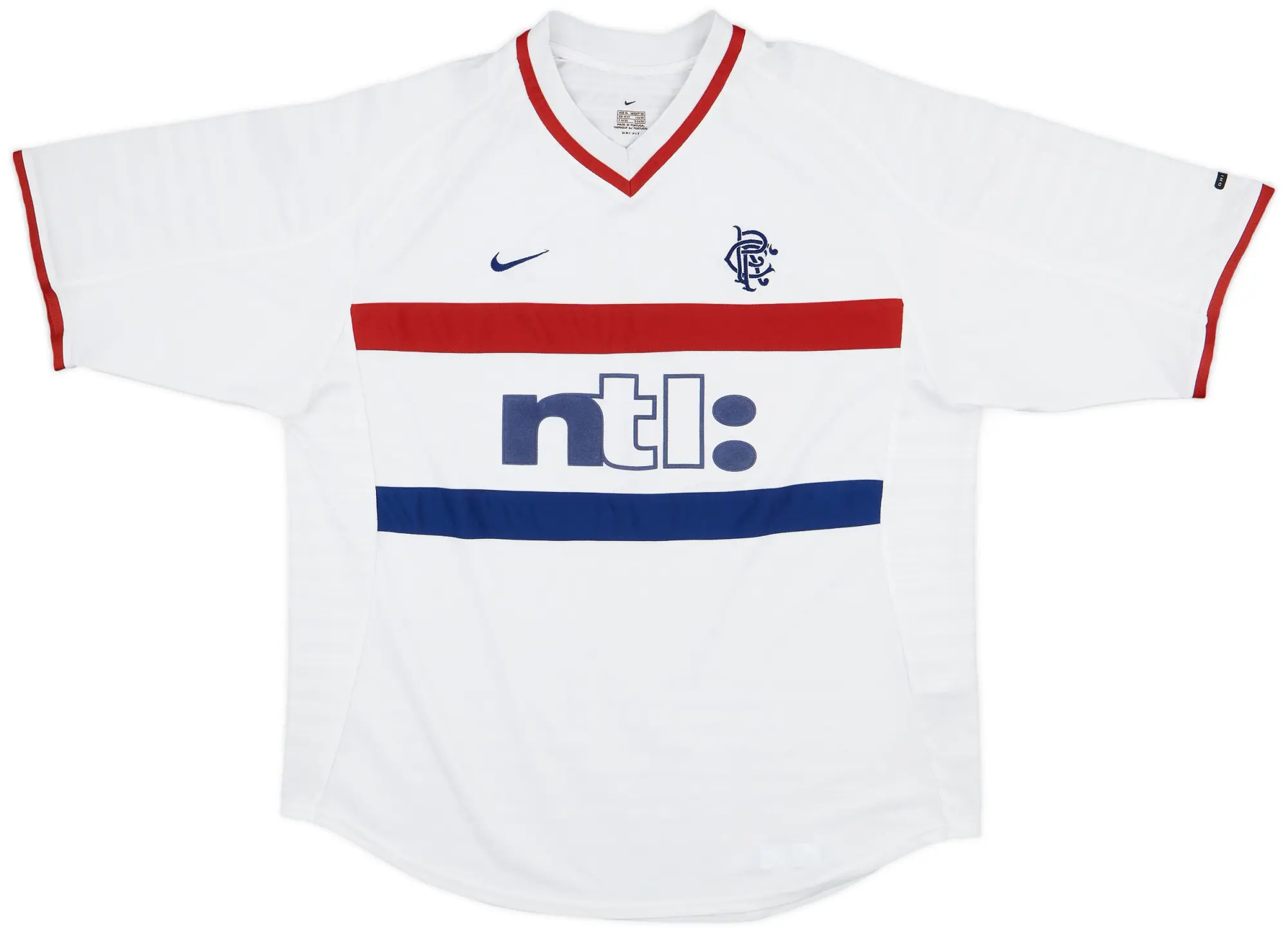 Nike Rangers Mens SS Away Shirt 2000/01