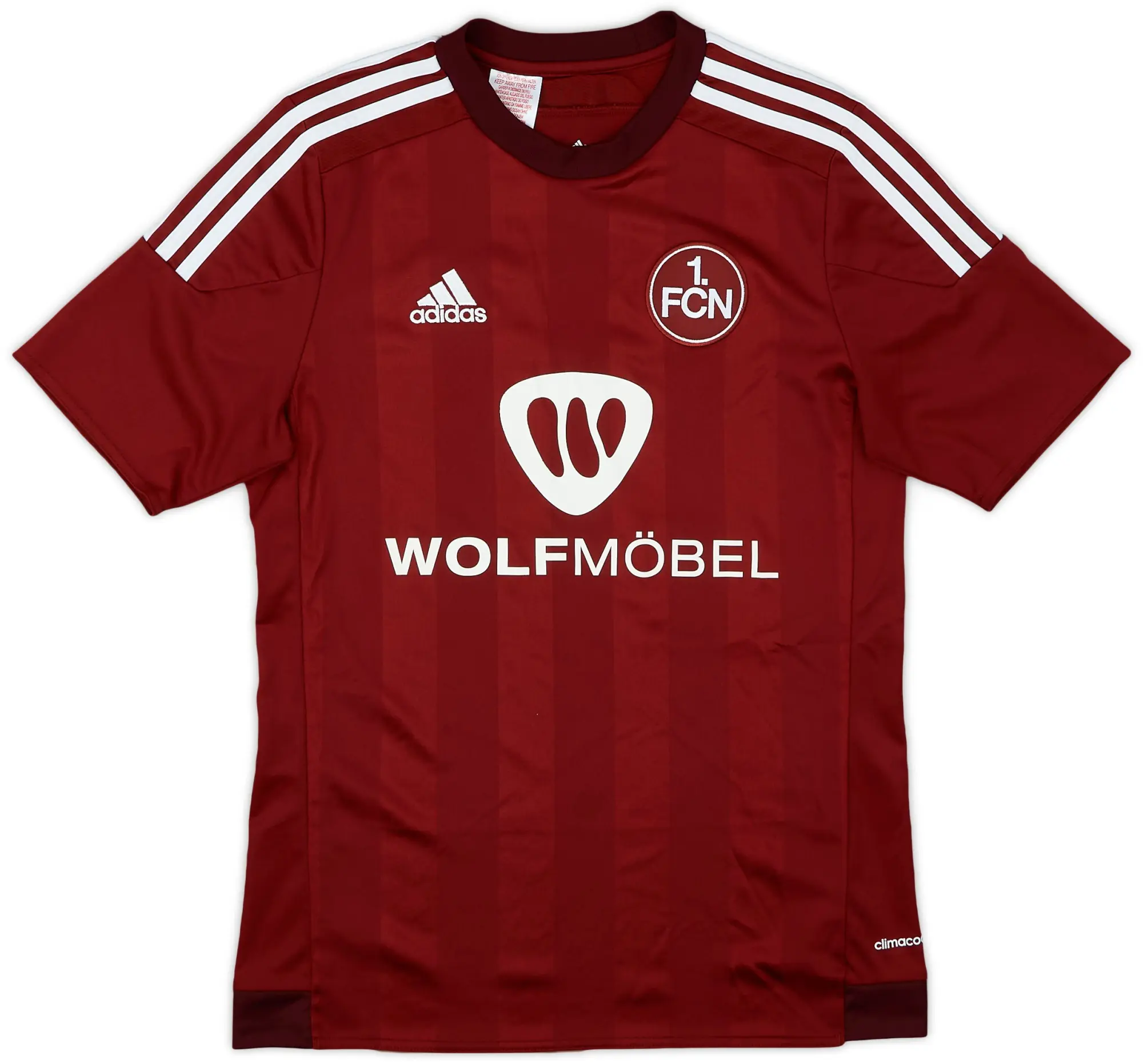 adidas 2015-16 Nurnberg Home Shirt - 9/10 - (XL.Boys)