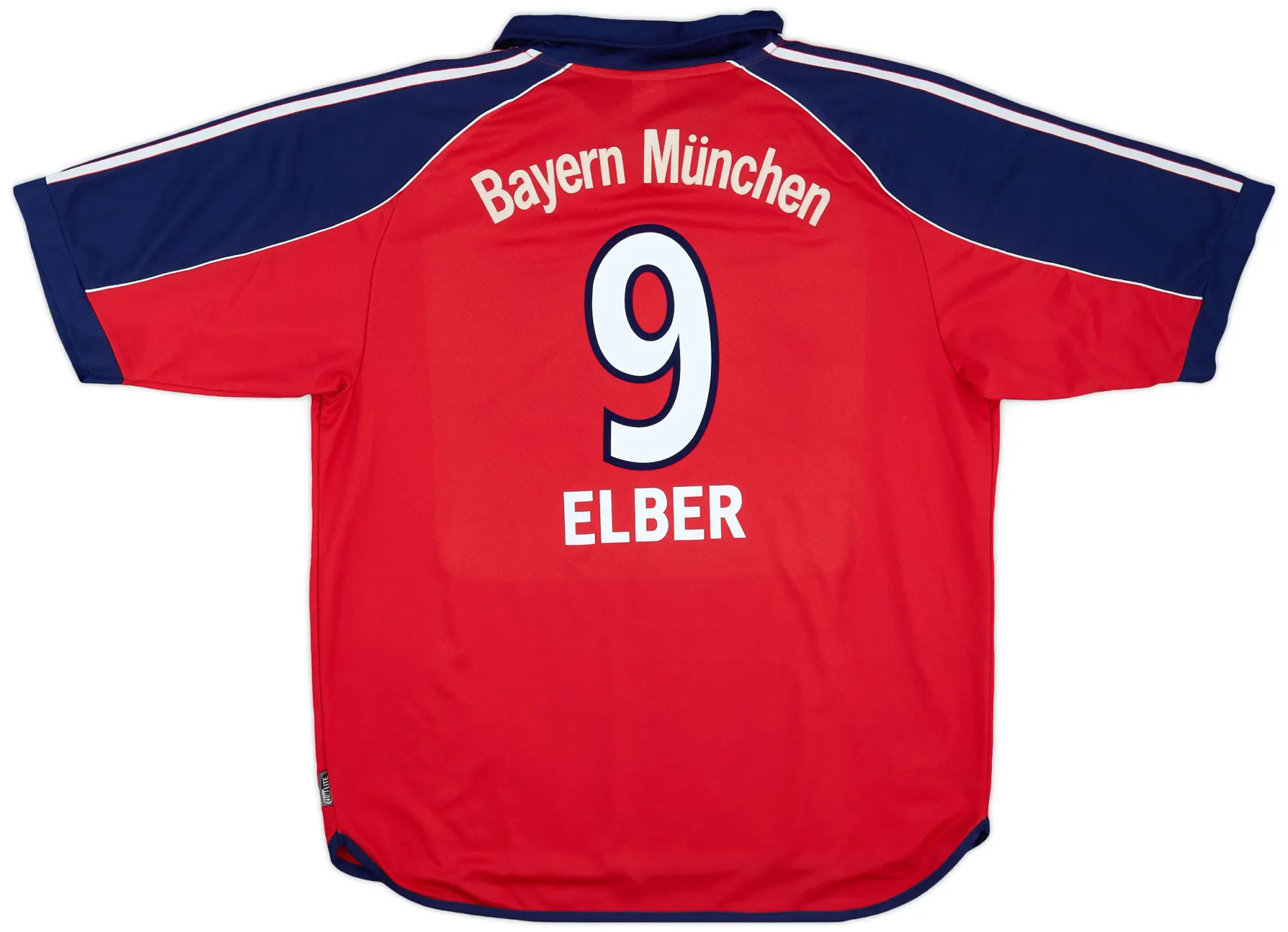 adidas 1999-01 Bayern Munich Home Shirt Elber #9 - 6/10 - (XXL)