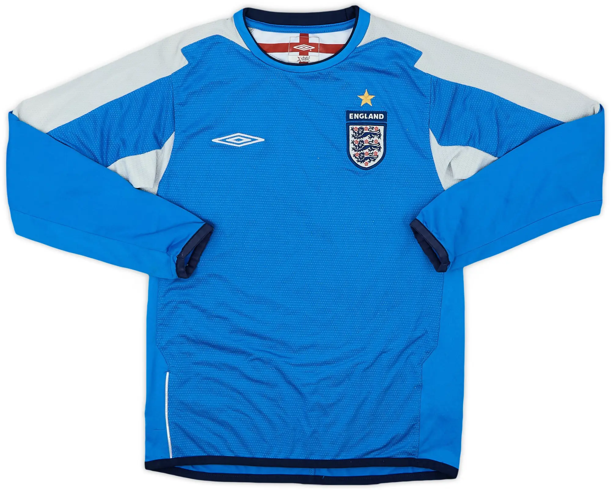 Umbro 2004-06 England GK Shirt - 9/10 - (S.Boys)