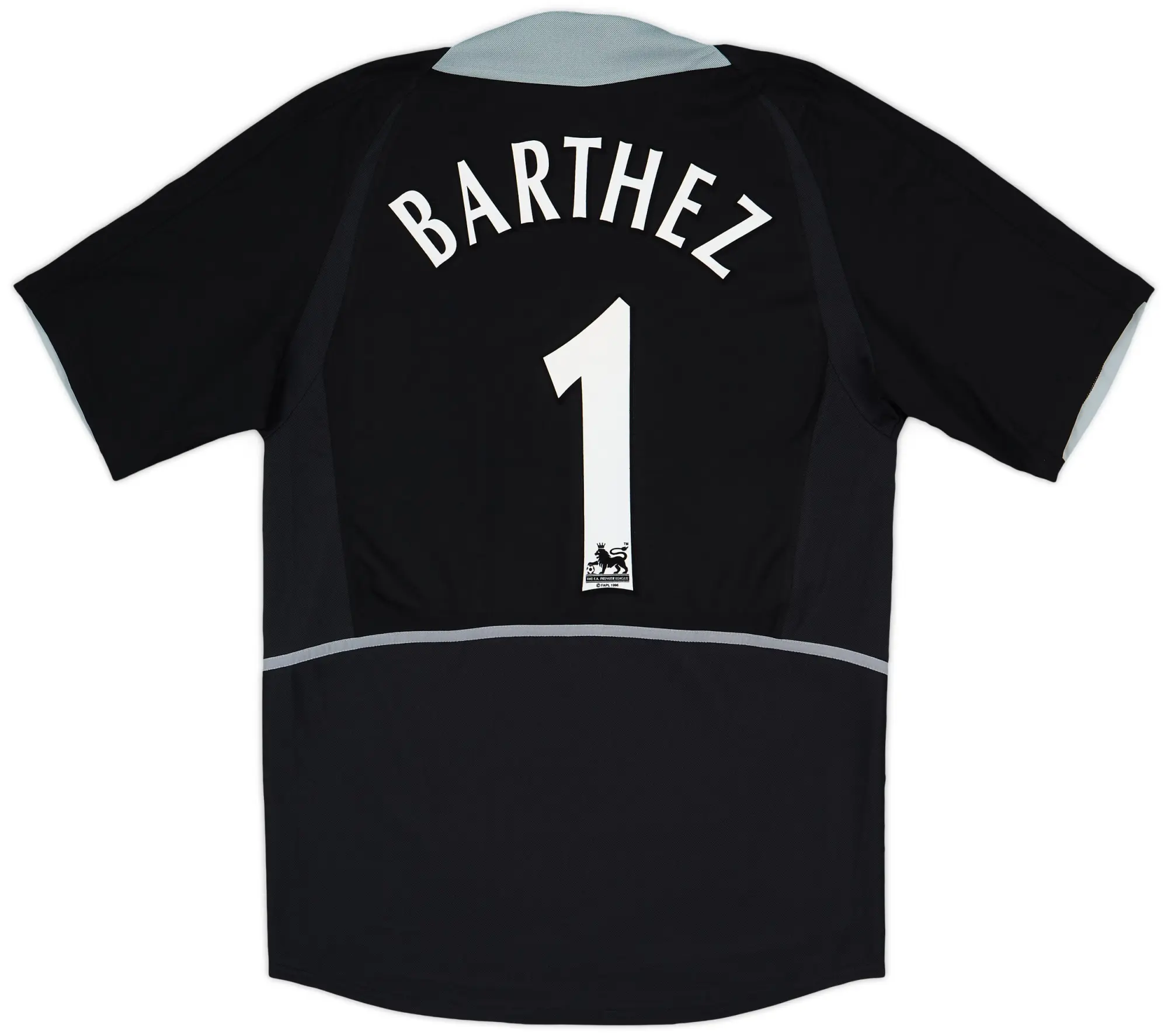 Nike 2002-04 Manchester United GK S/S Shirt Barthez #1 - 9/10 - (M)