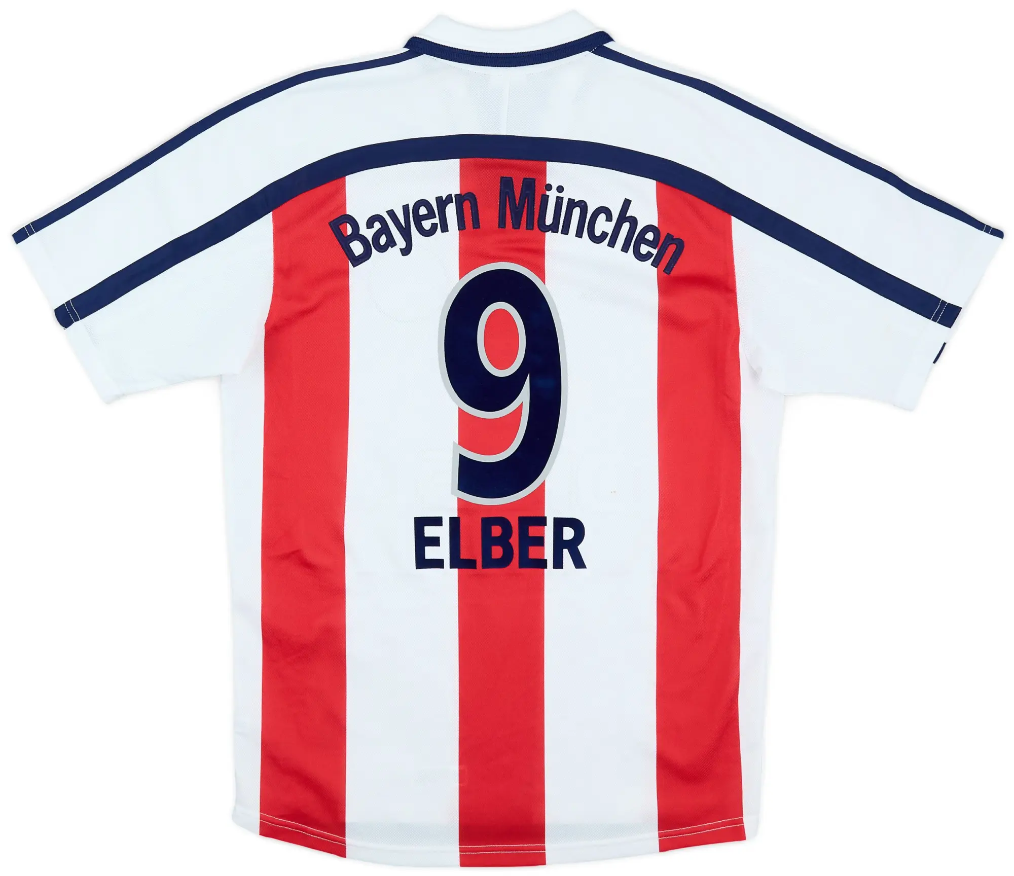 adidas 2000-01 Bayern Munich Away Shirt Elber #9 - 6/10 - (S)