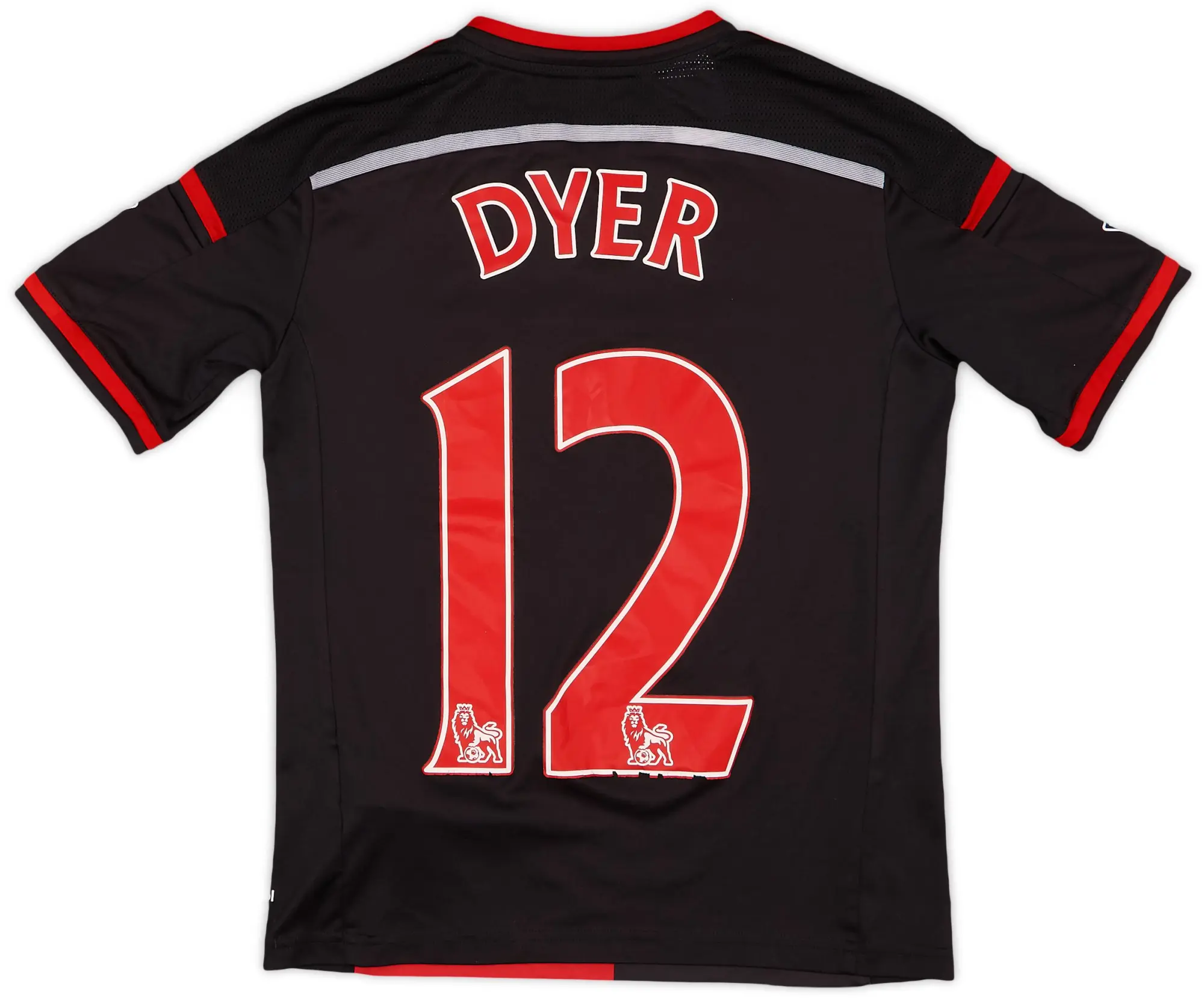 adidas 2014-15 Swansea Away Shirt Dyer #12 - 6/10 - (L.Boys)