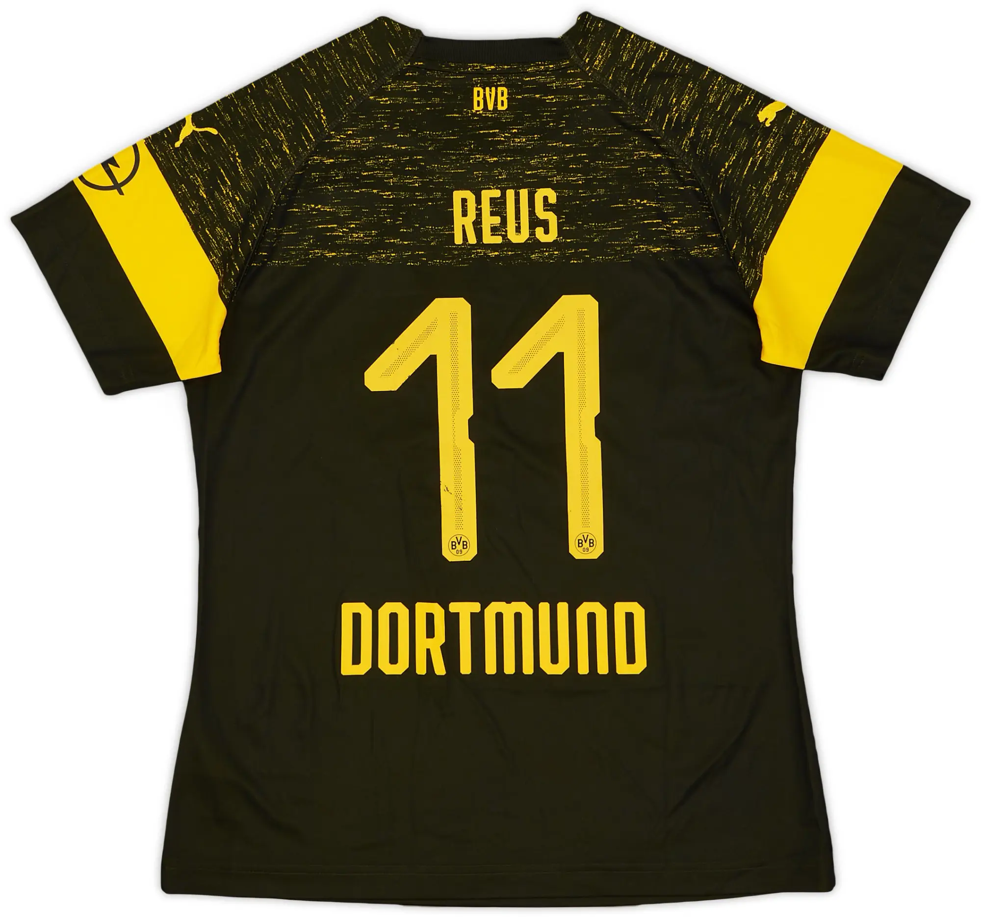 Puma 2018-19 Borussia Dortmund Away Shirt Reus #11 - 7/10 - (Women's M)