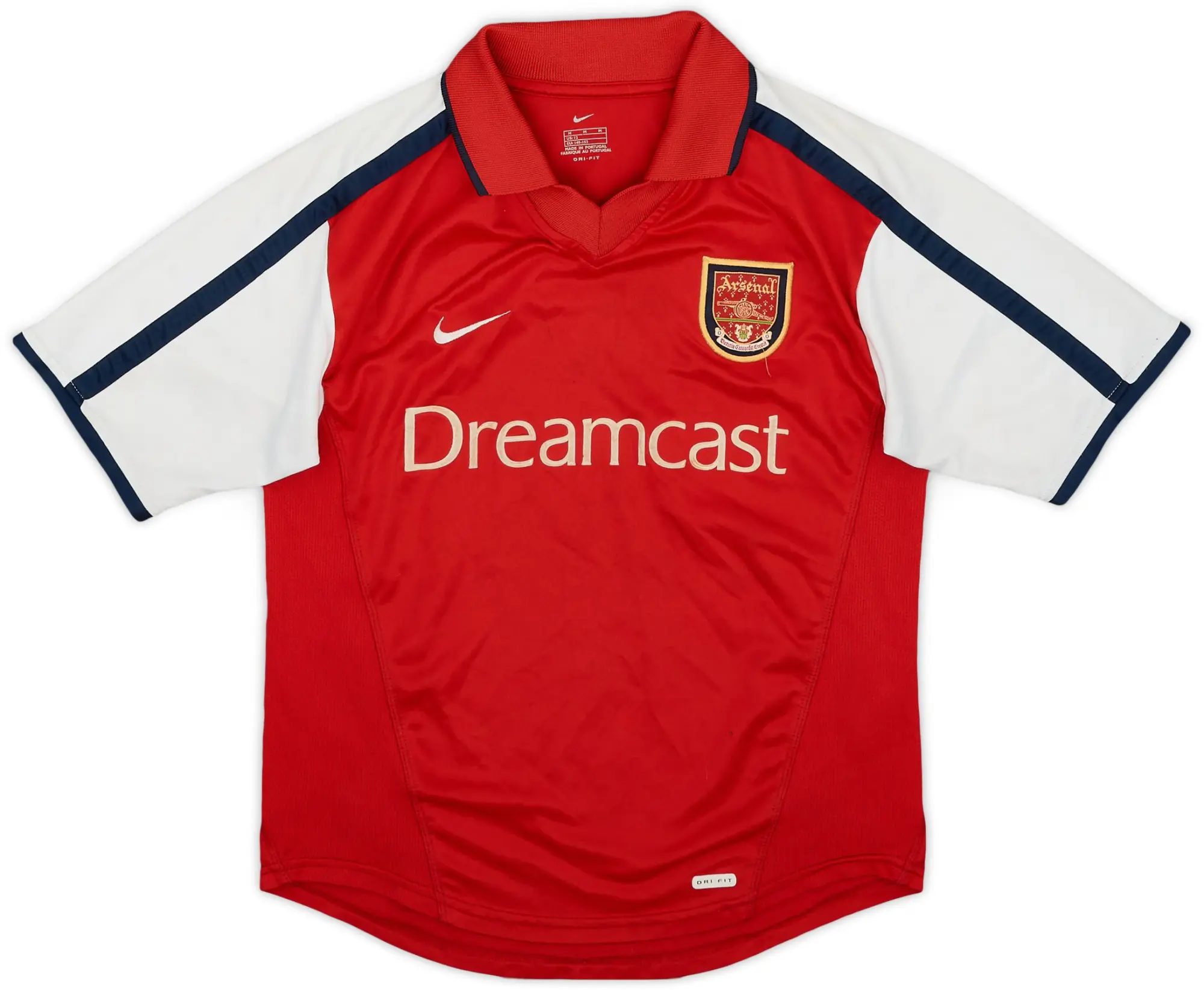 Nike 2000-02 Arsenal Home Shirt - 7/10 - (M.Boys)