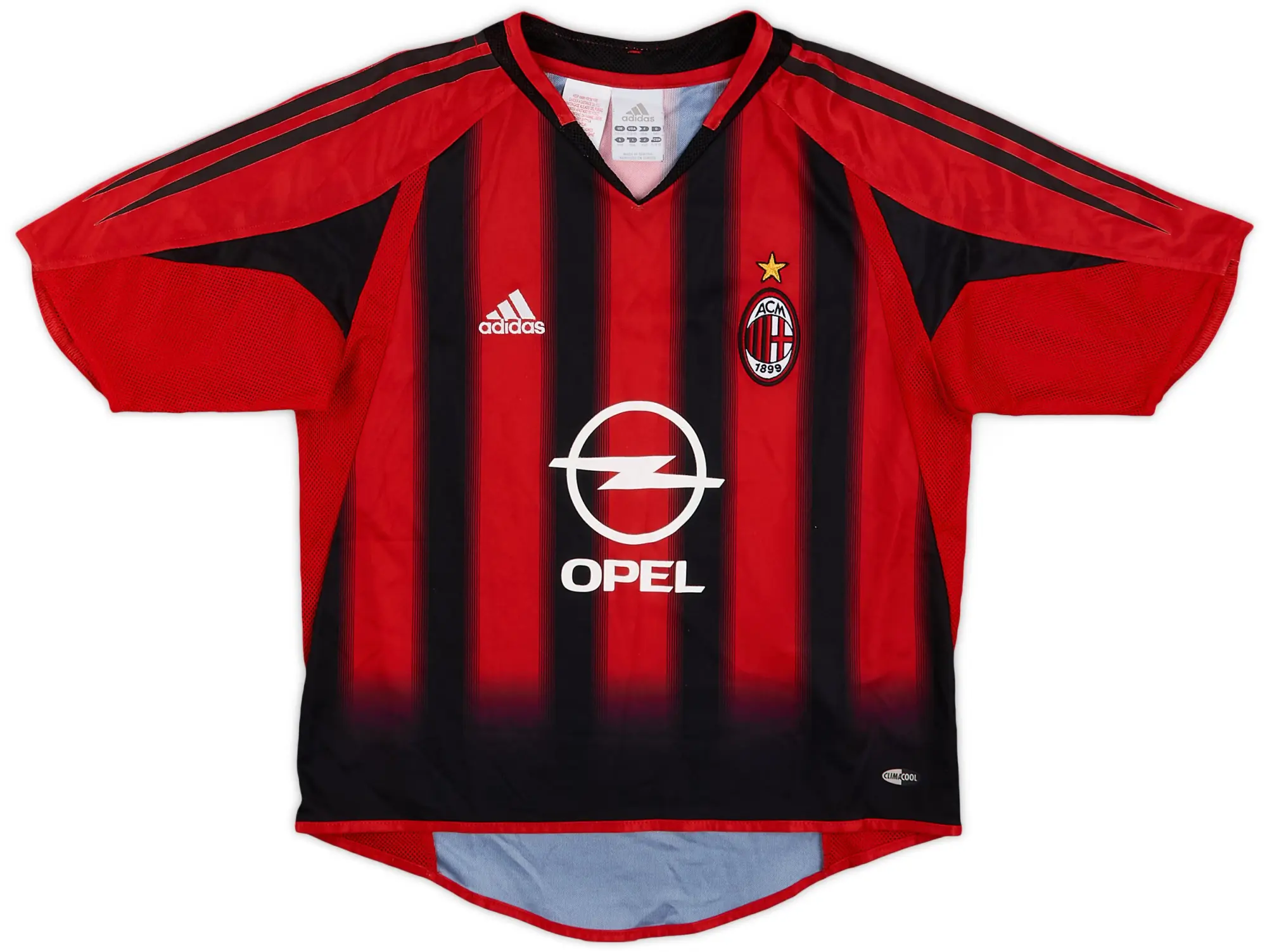 adidas 2004-05 AC Milan Home Shirt - 8/10 - (S.Boys)