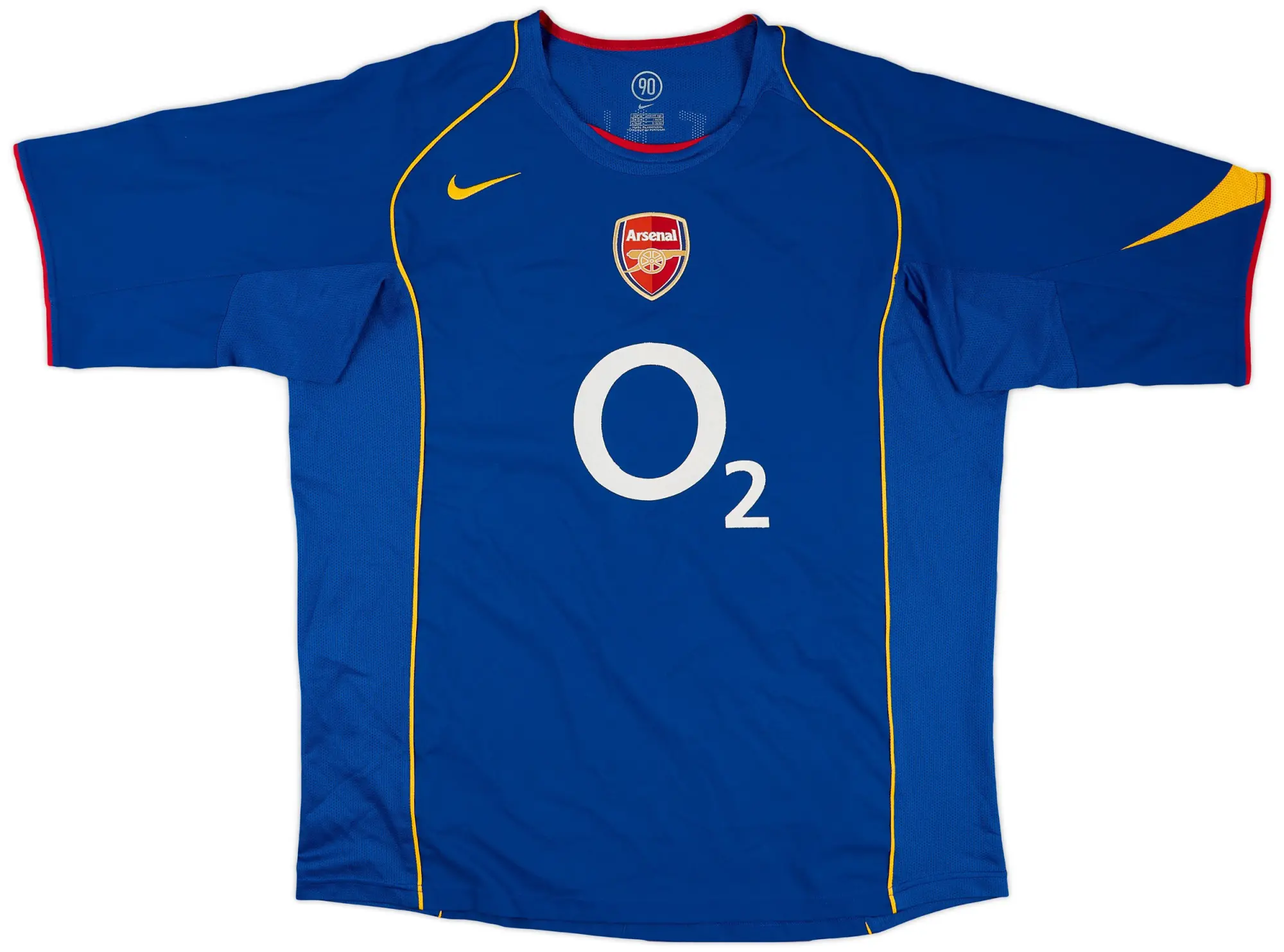 Nike Arsenal Mens SS Away Shirt 2004/06 | ARSA04-594 | FOOTY.COM