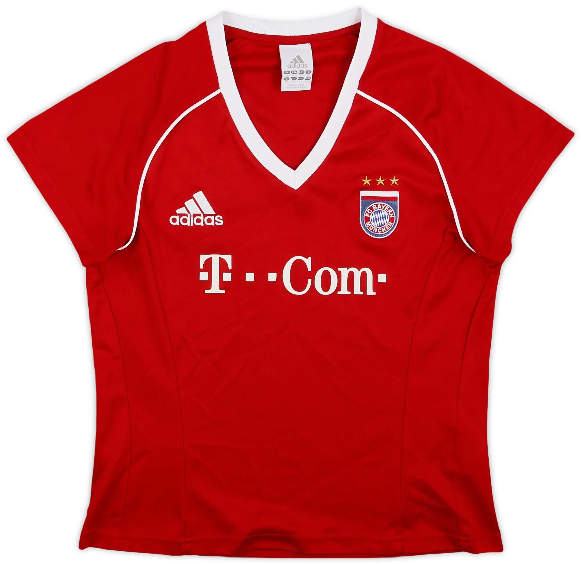 adidas 2005-06 Bayern Munich Home Shirt - 9/10 - (Women's M)