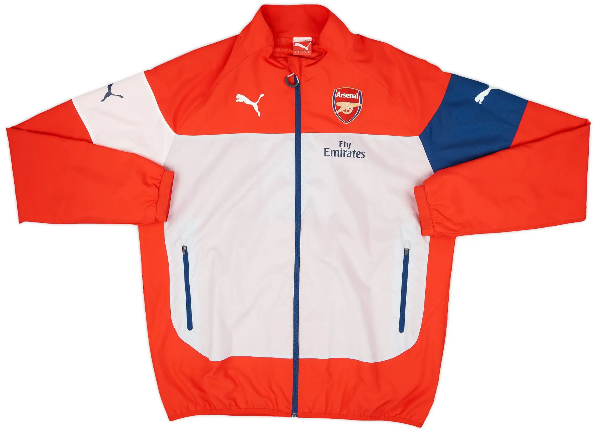 2014-15 Arsenal Puma Track Jacket - 8/10 - (XL)