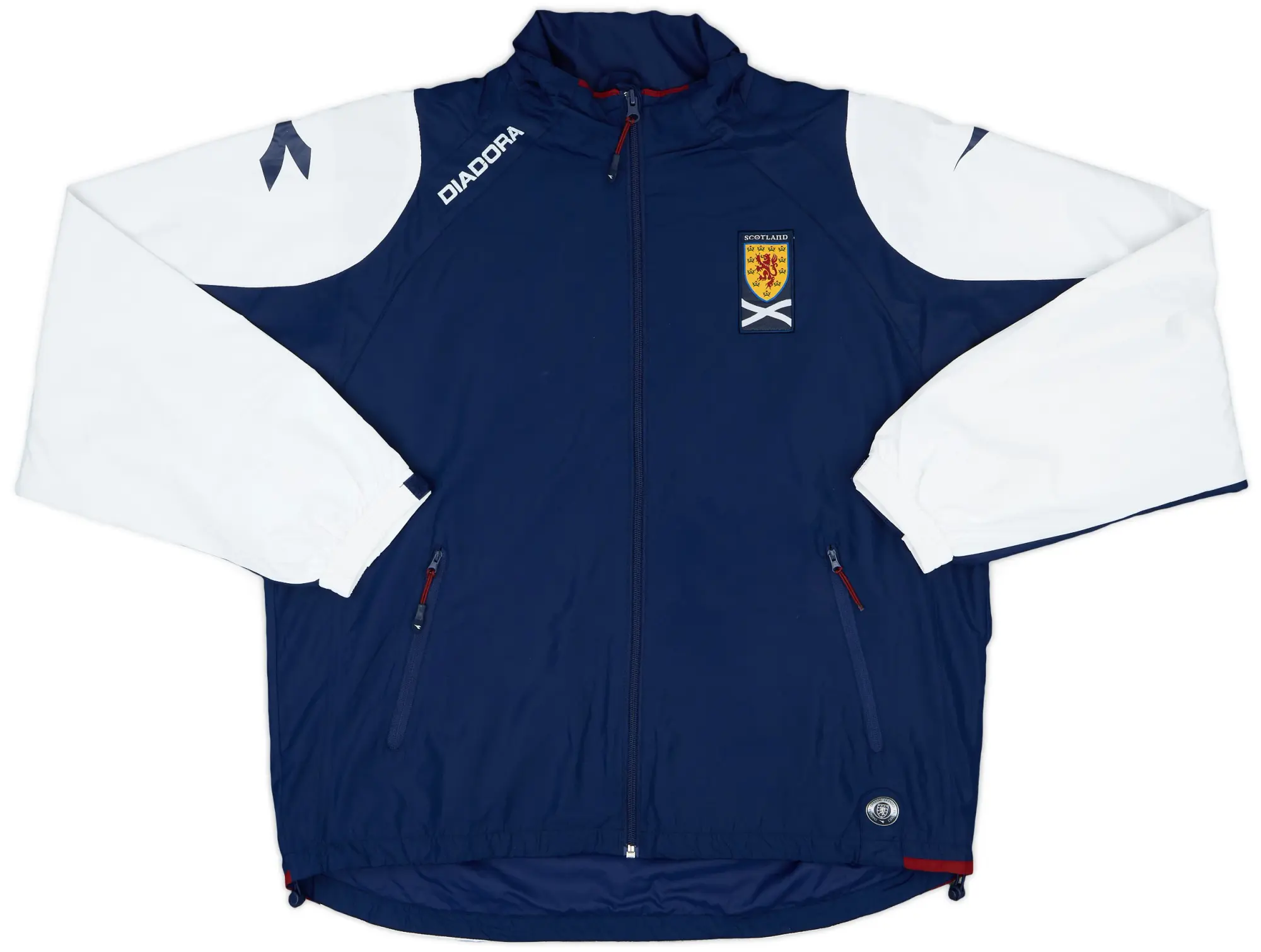 2006-07 Scotland Diadora Rain Jacket - 8/10 - (L)