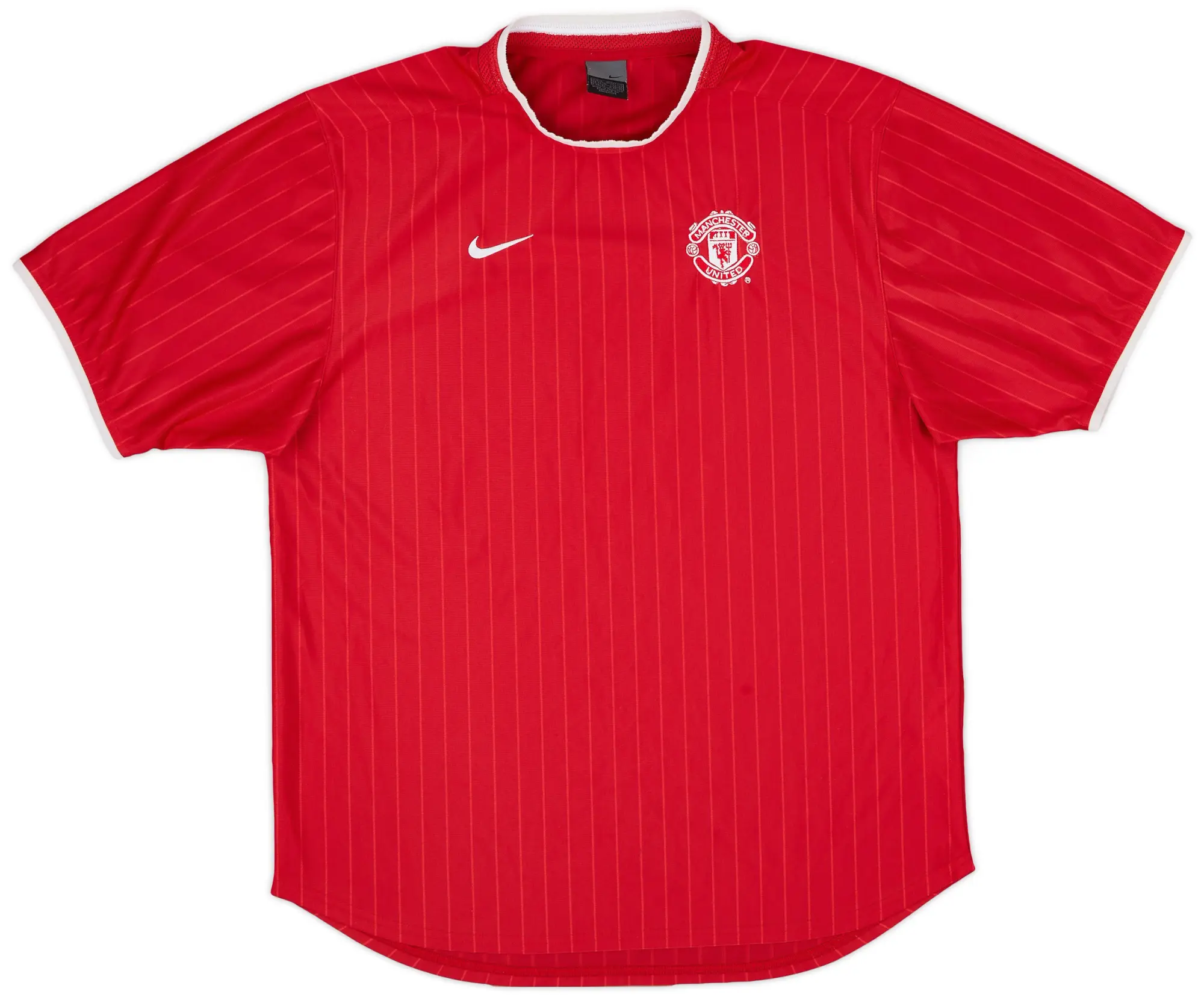 2003-04 Manchester United Nike Training Shirt - 9/10 - (M)