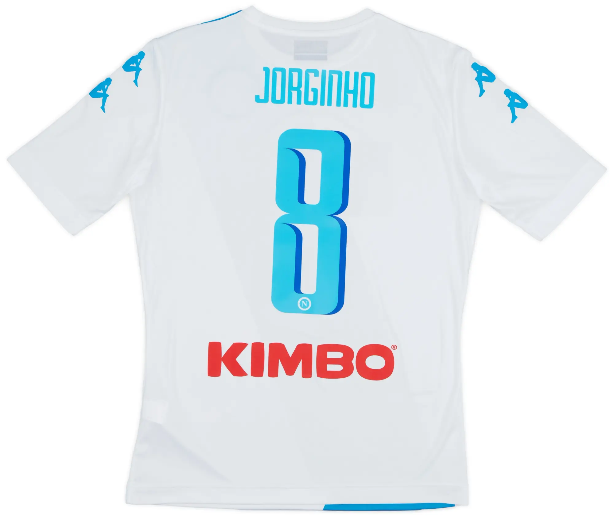 Kappa 2016-17 Napoli Authentic Away Shirt Jorginho #8 - 9/10 - (S)