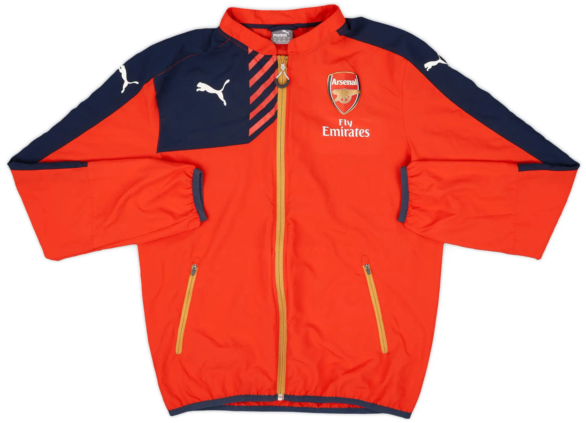 2015-16 Arsenal Puma Track Jacket - 9/10 - (M)