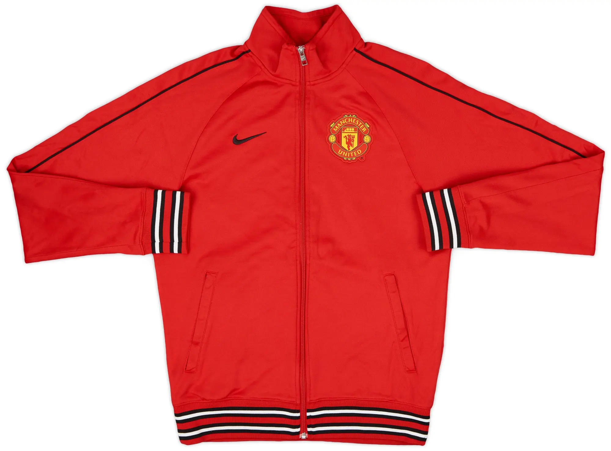 2012-13 Manchester United Nike Track Jacket - 9/10 - (S)