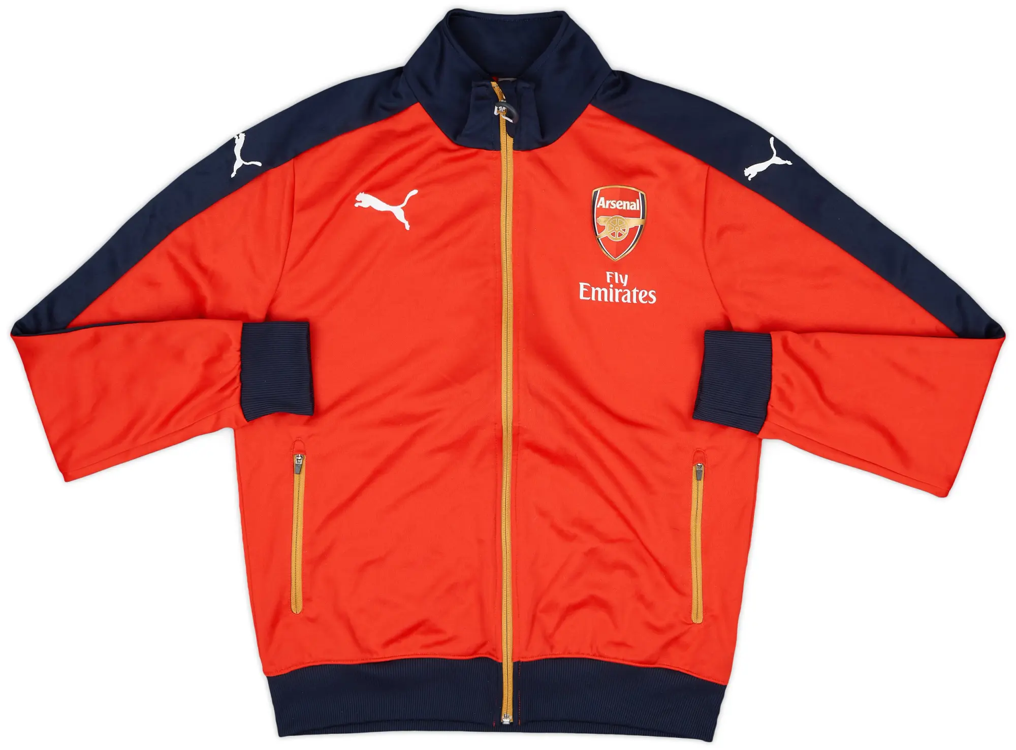2015-16 Arsenal Puma Track Jacket - 9/10 - (M)