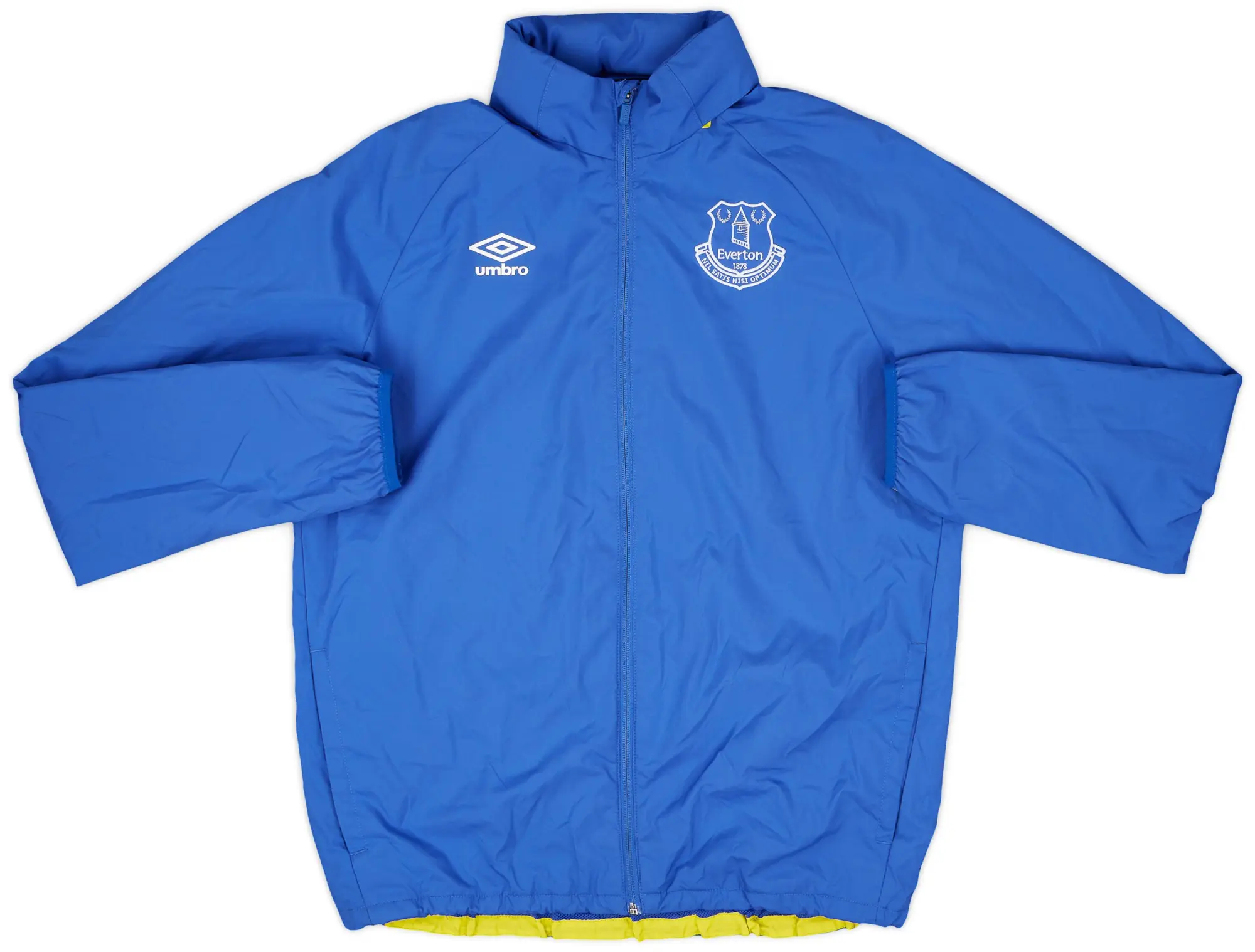 2016-17 Everton Umbro Hooded Rain Jacket - 9/10 - (L)