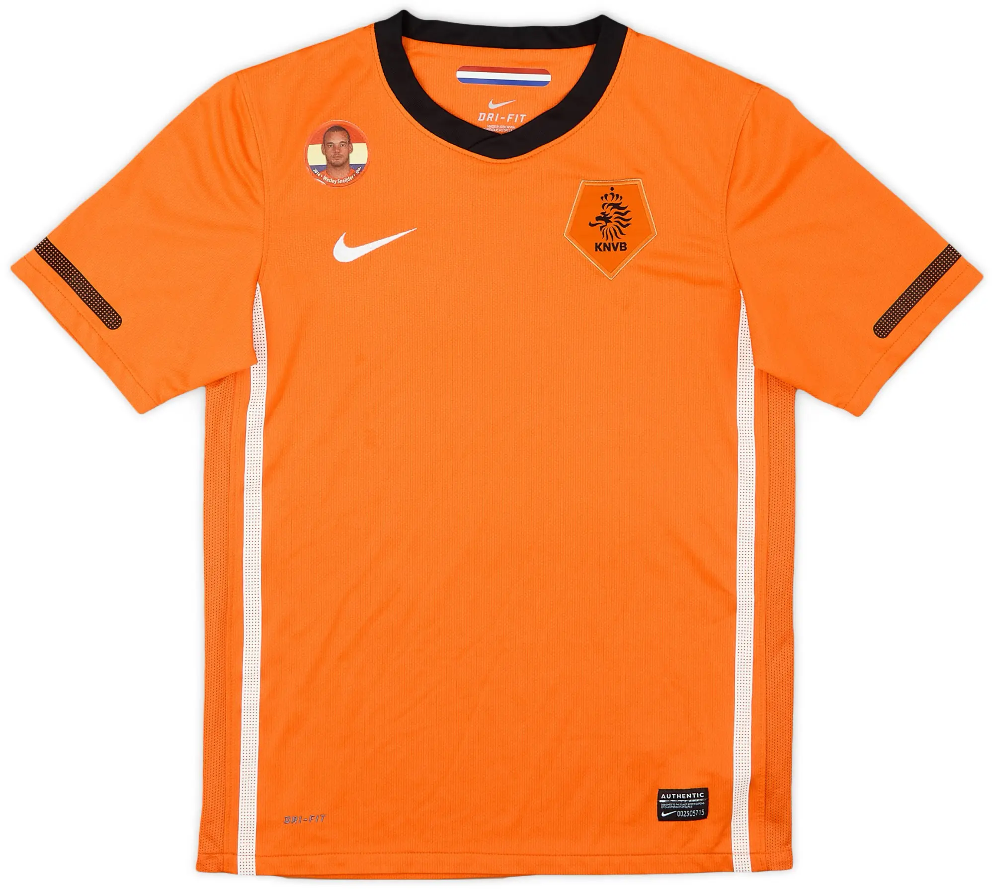 Nike 2010-11 Netherlands Home Shirt - 8/10 - (L.Boys)