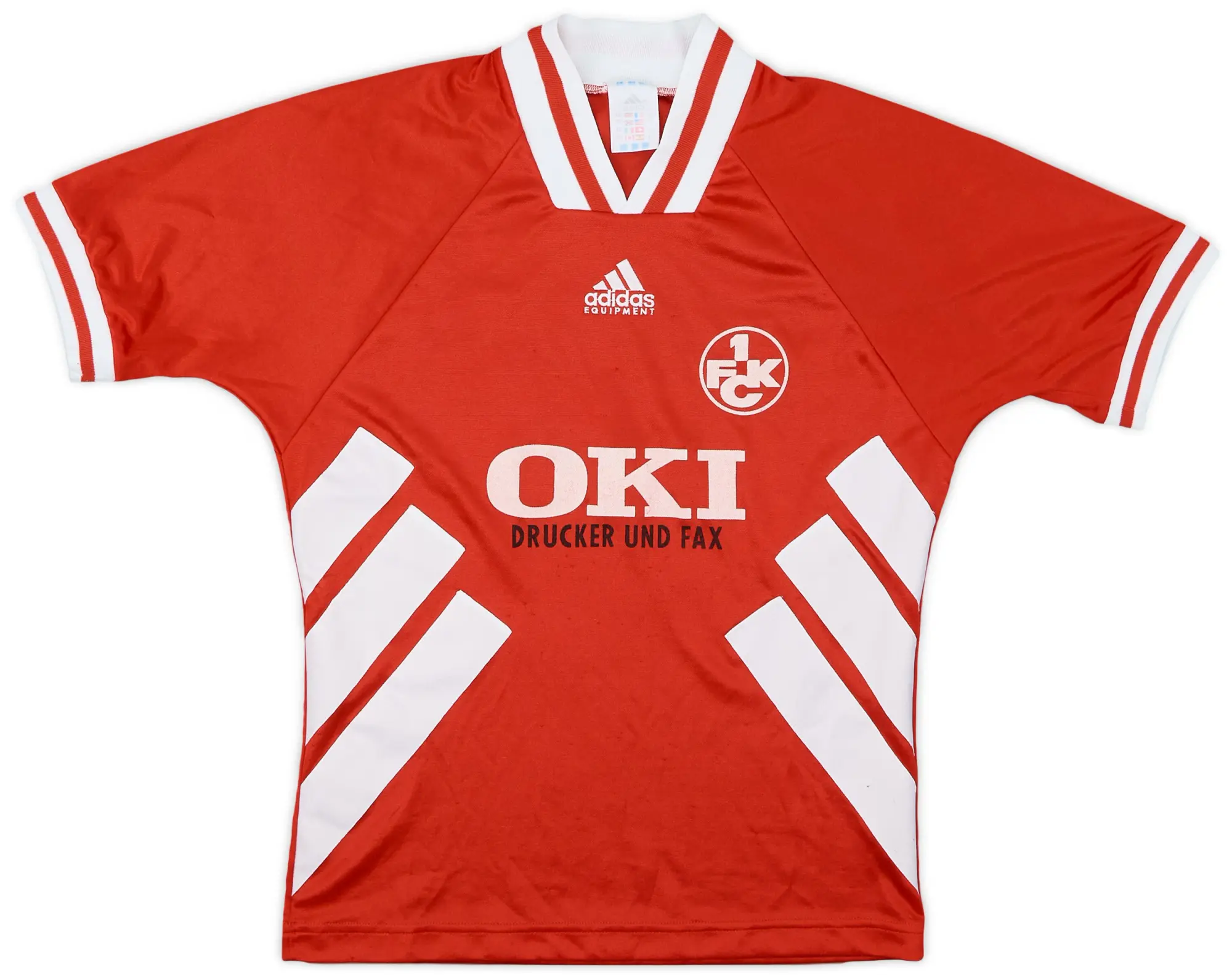 adidas 1994-95 Kaiserslautern Home Shirt - 8/10 - (M.Boys)