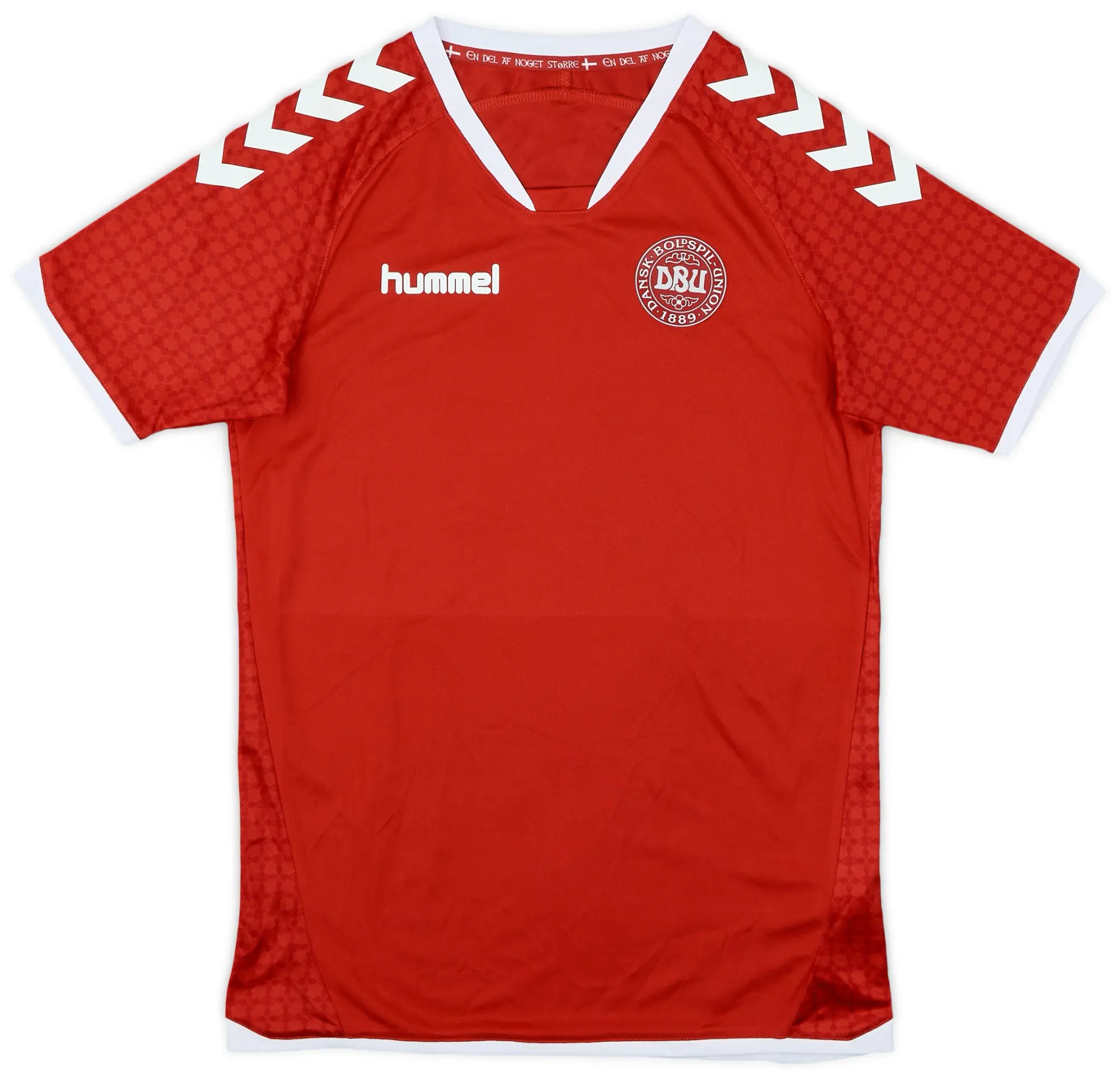 2020-21 Denmark Hummel Training Shirt - 9/10 - (XL.Boys)
