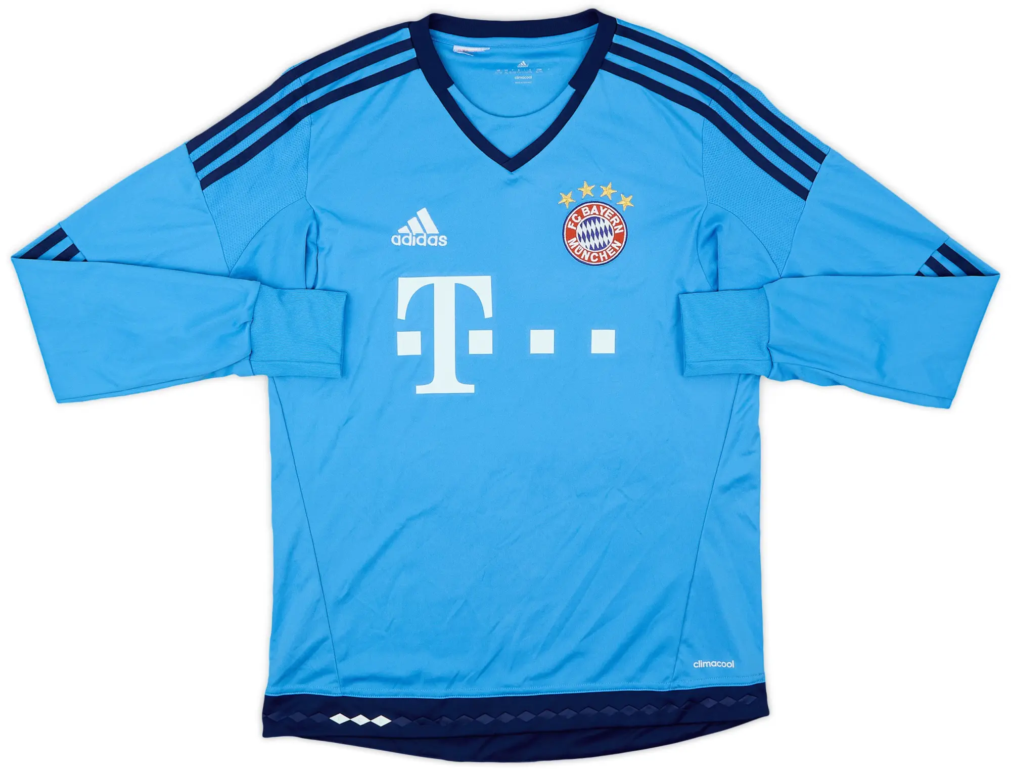 adidas 2015-16 Bayern Munich GK Shirt - 9/10 - (XL.Boys)