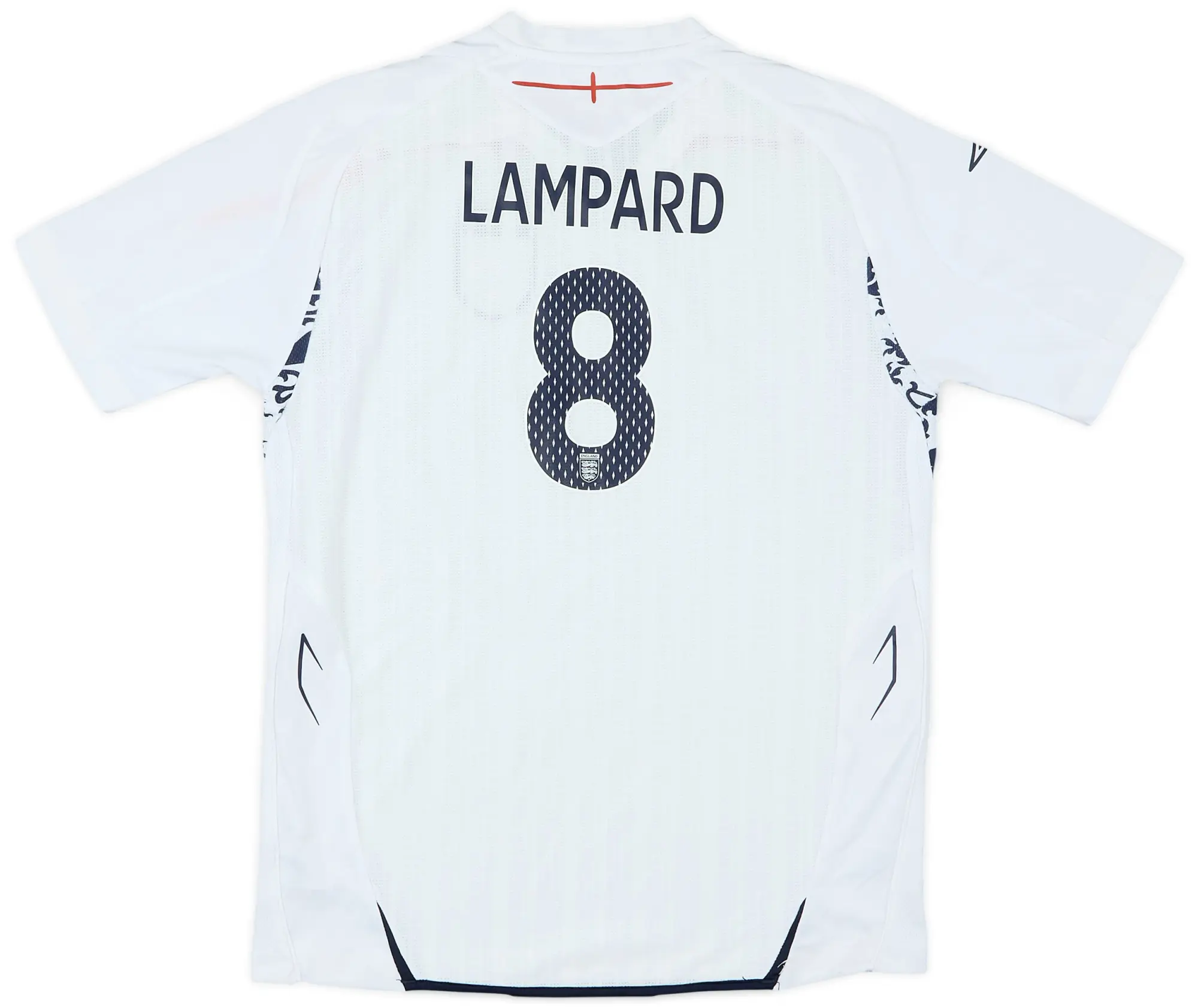 Umbro 2007-09 England Home Shirt Lampard #8 - 8/10 - (XL.Boys)