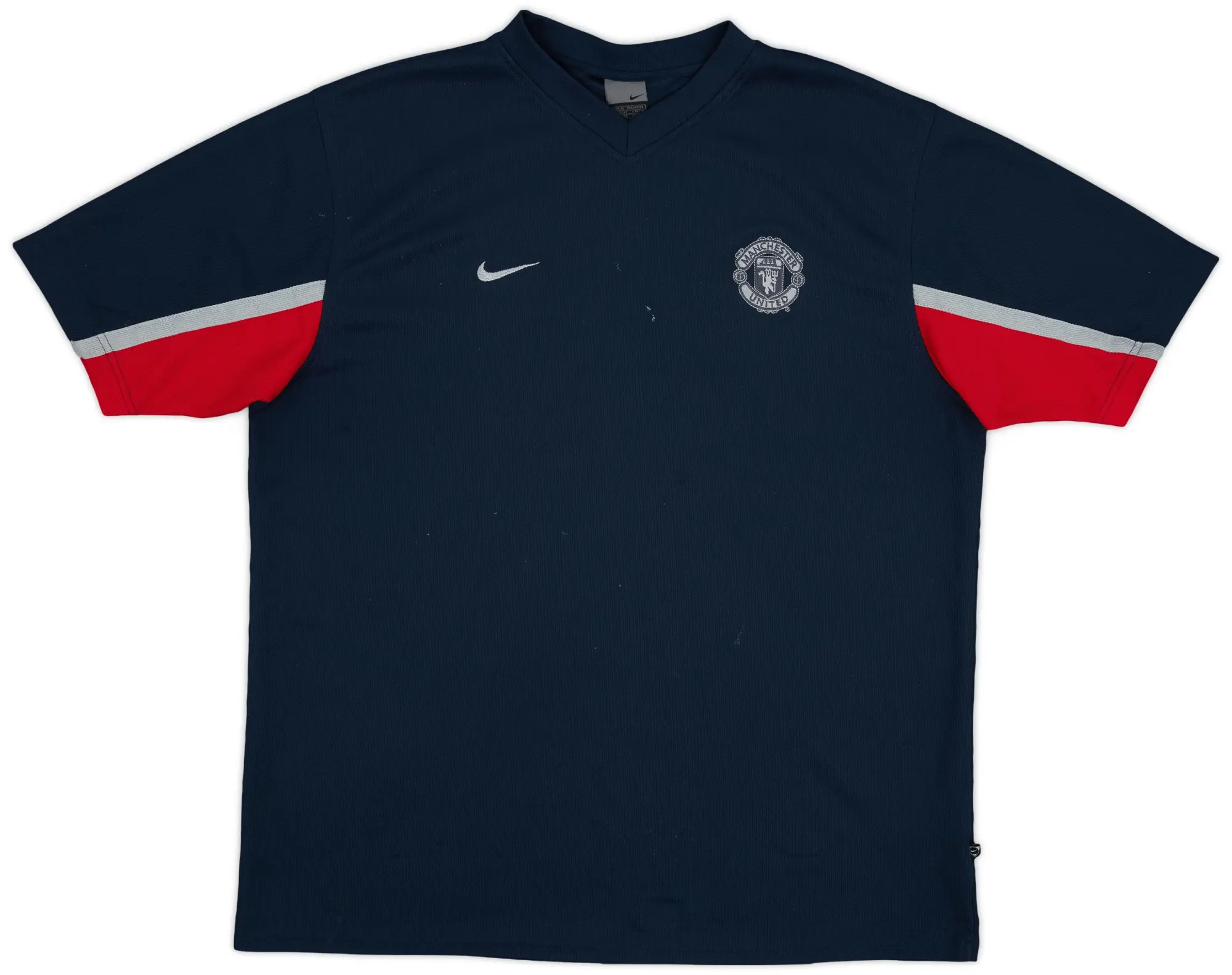 2002-03 Manchester United Nike Training Shirt - 8/10 - (L)