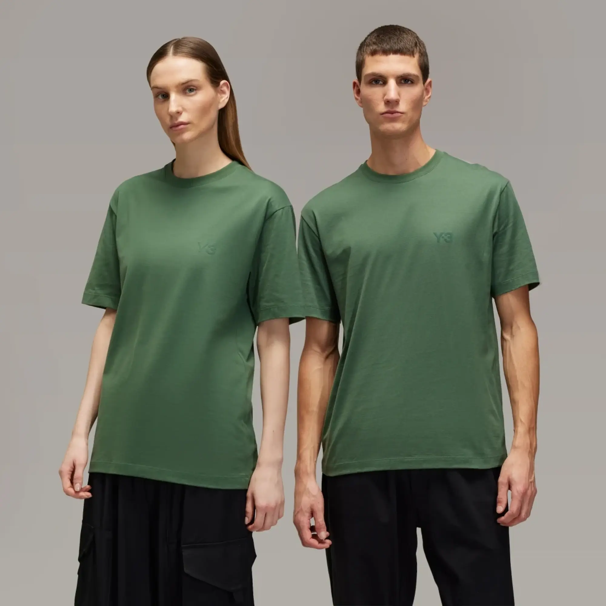 Y-3 Men's Relaxed T-Shirt Dark Green