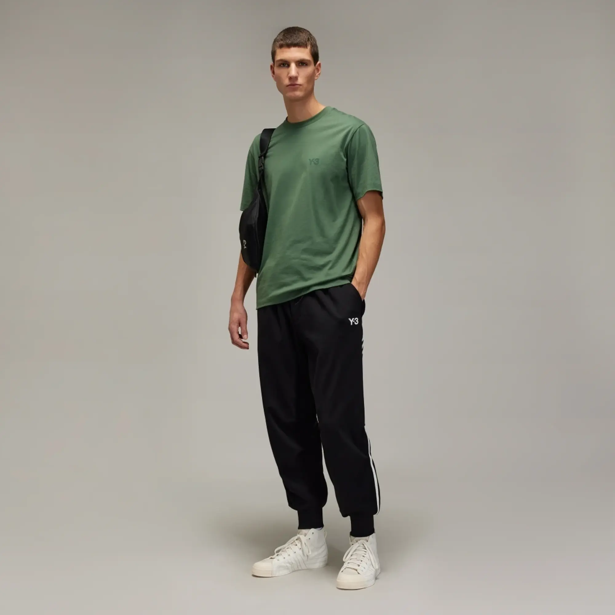 Y-3 Men's Relaxed T-Shirt Dark Green