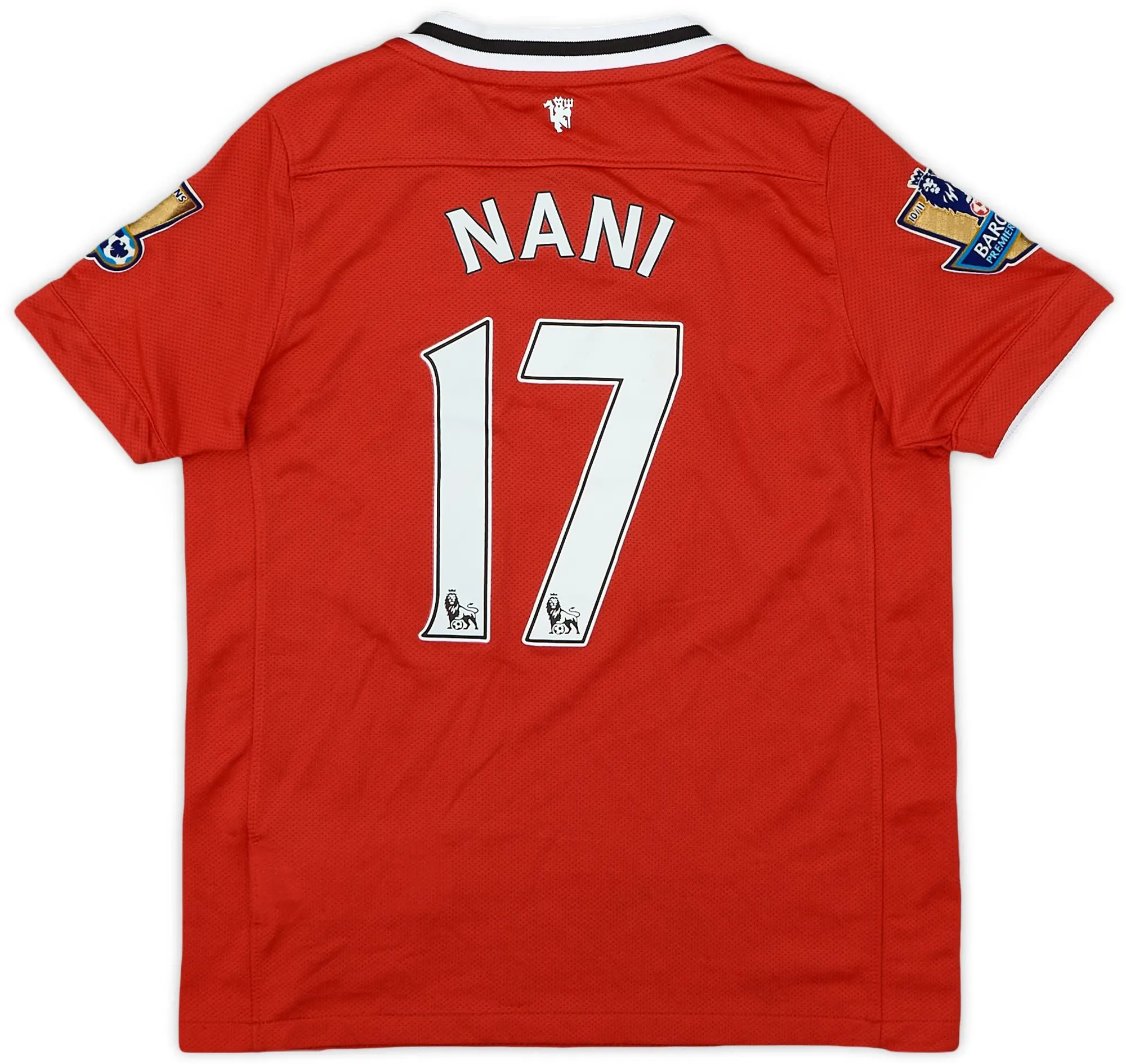Nike 2011-12 Manchester United Home Shirt Nani #17 - 8/10 - (6-7 Years)
