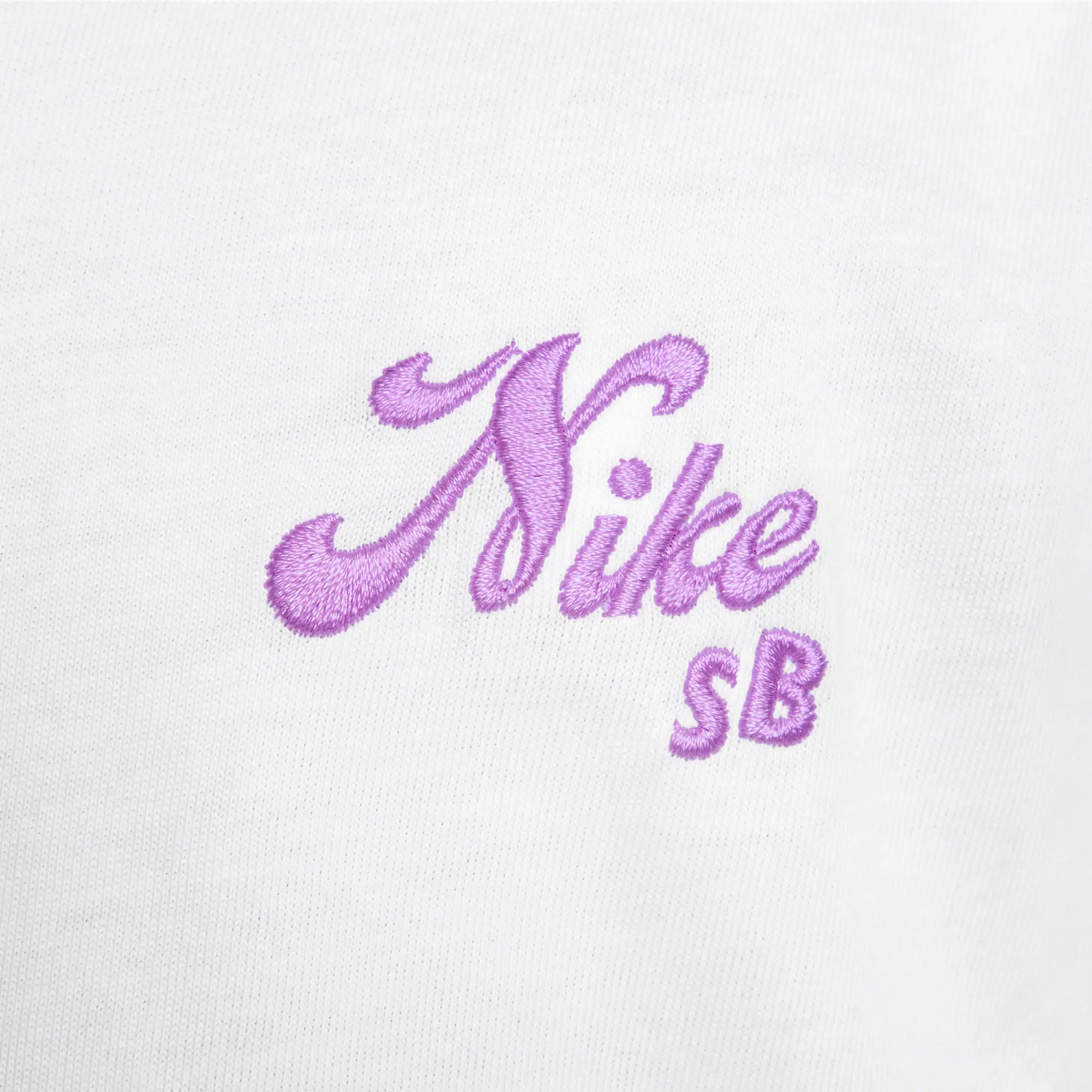 Nike SB Older Kids' (Girls') T-Shirt - White - Cotton