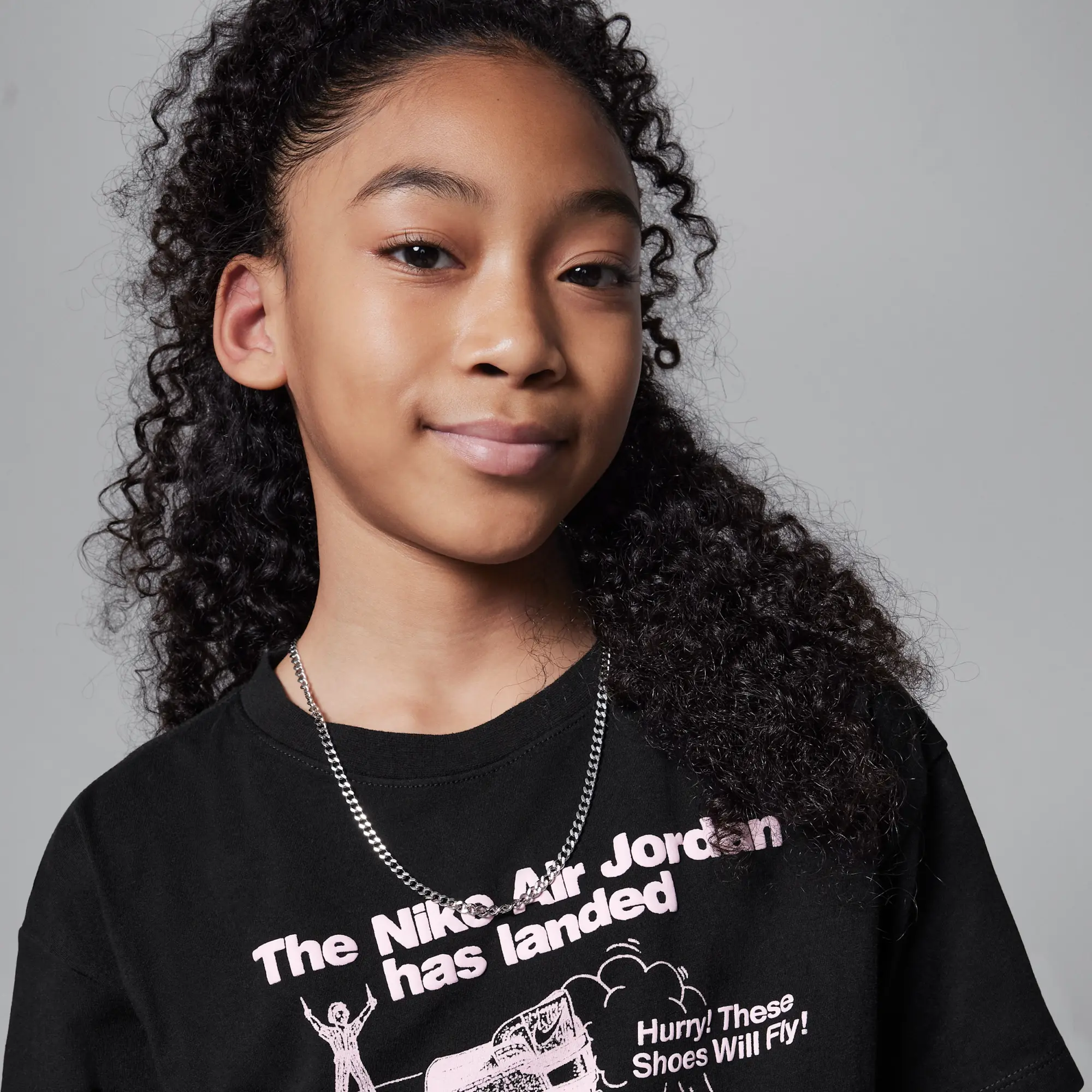 Nike Jordan Older Kids' Graphic T-Shirt - Black