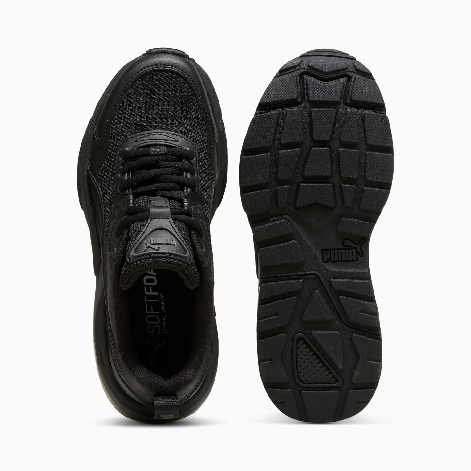 PUMA Vis2K Youth Sneakers, Black